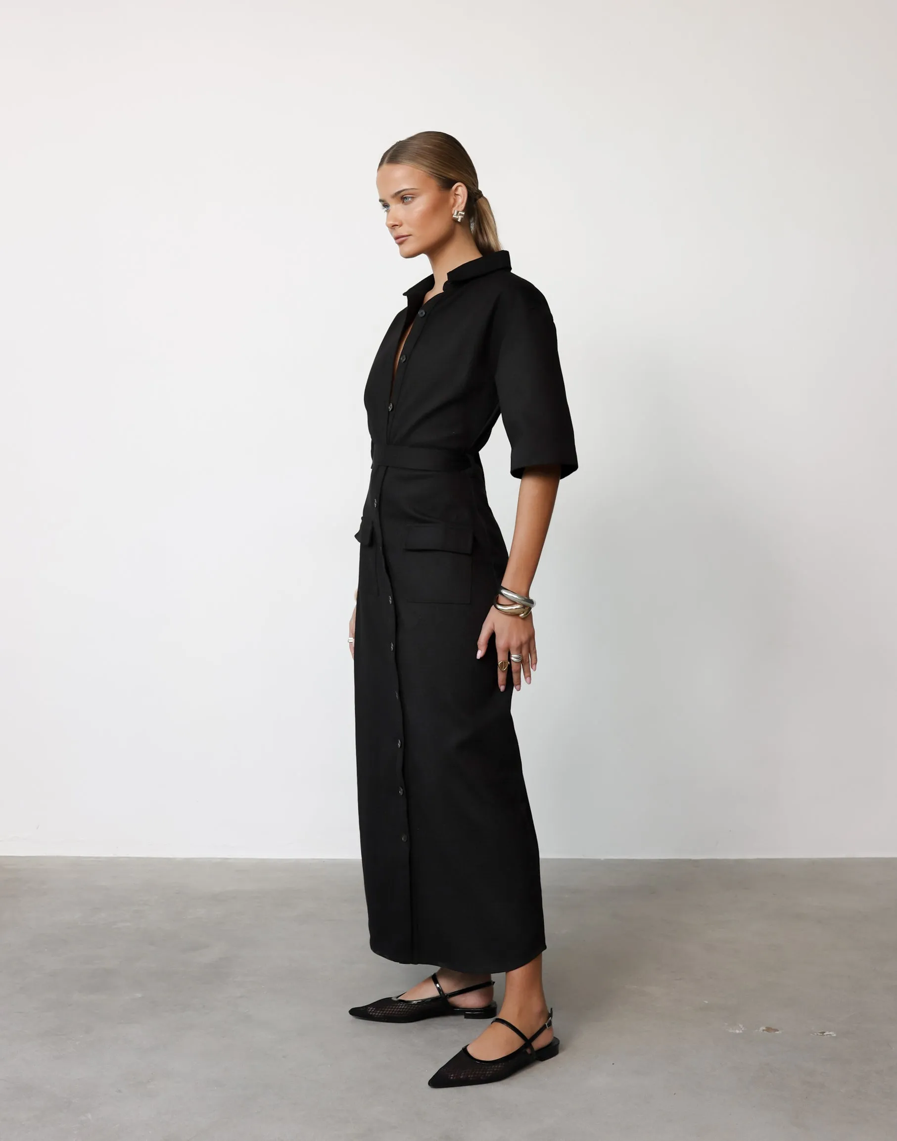 Roxy Maxi Dress (Black) sold by Charcoal Clothing product image thumbnail 4
