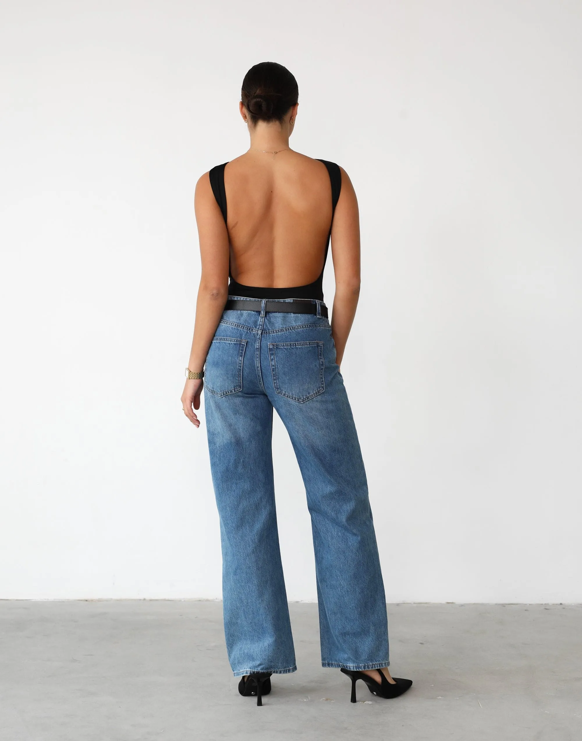 Luna Bodysuit (Black) sold by Charcoal Clothing product image thumbnail 3