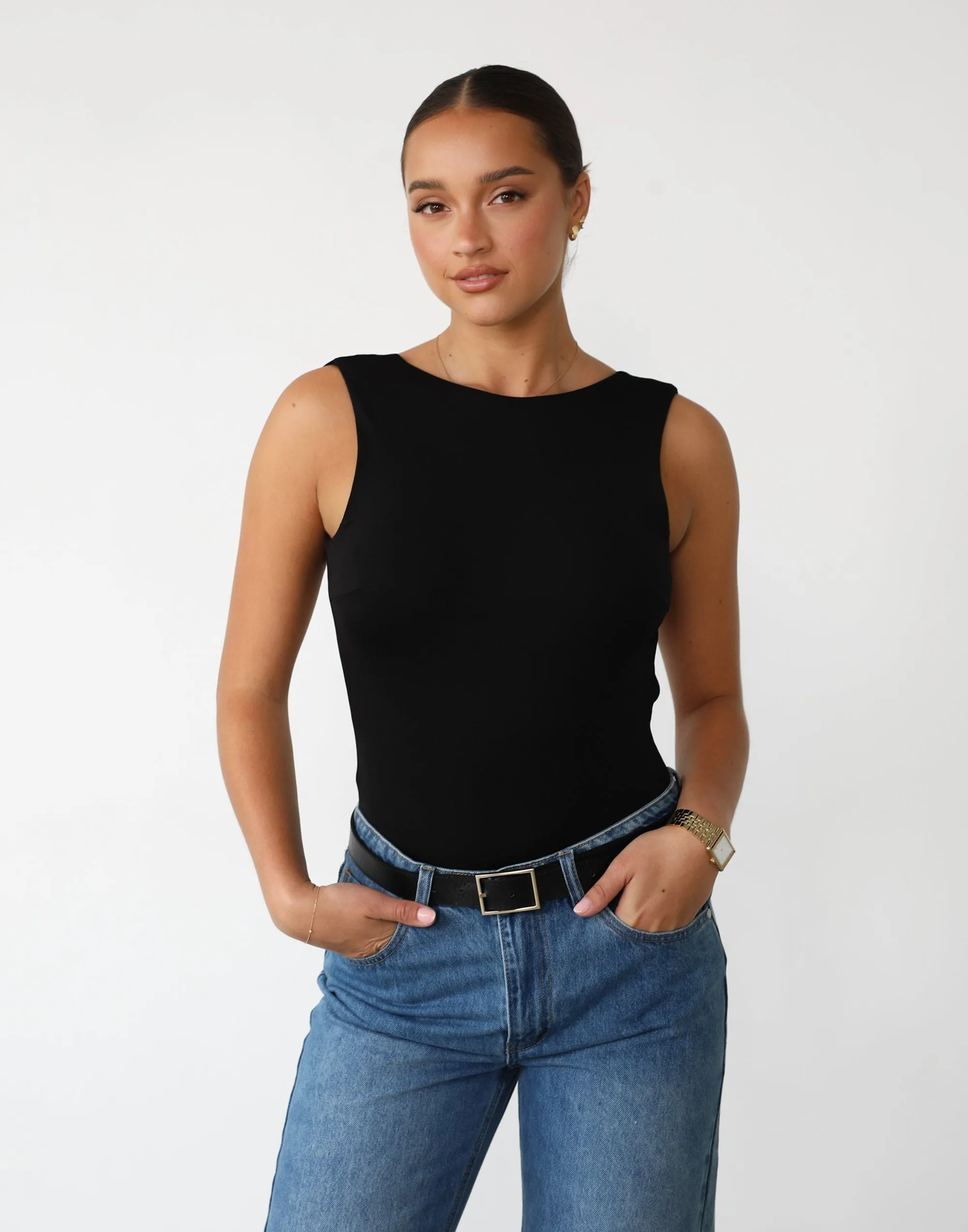 Luna Bodysuit (Black) sold by Charcoal Clothing product image thumbnail 2