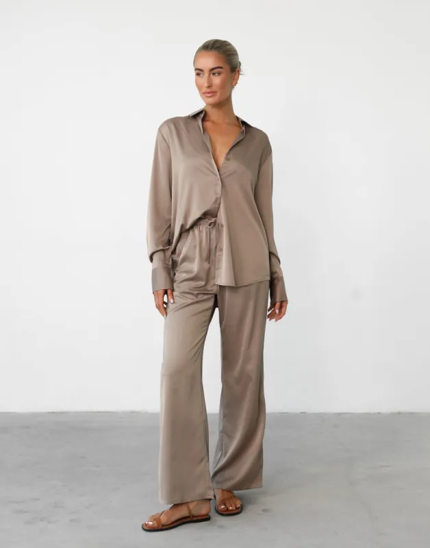 Martha Pants (Ash) sold by Charcoal Clothing