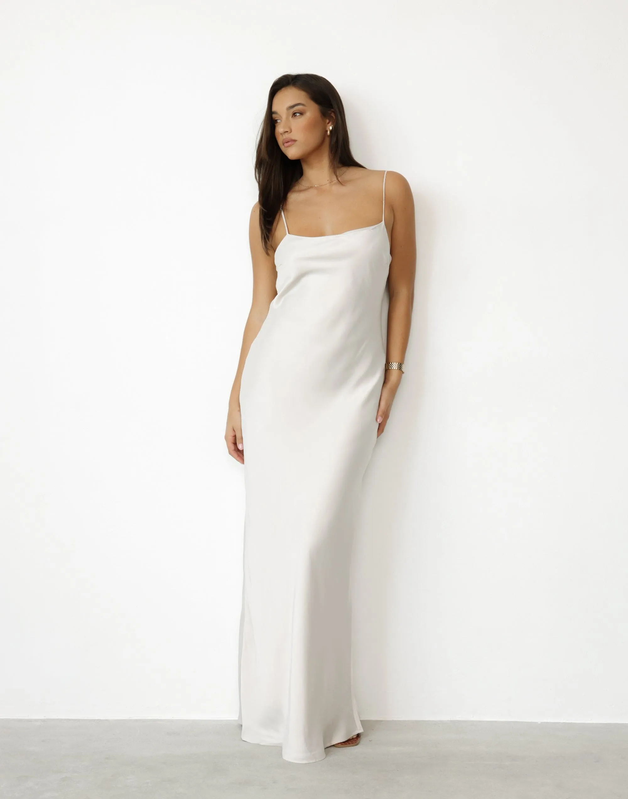 Aspen Maxi Dress (Oyster) sold by Charcoal Clothing product image thumbnail 2