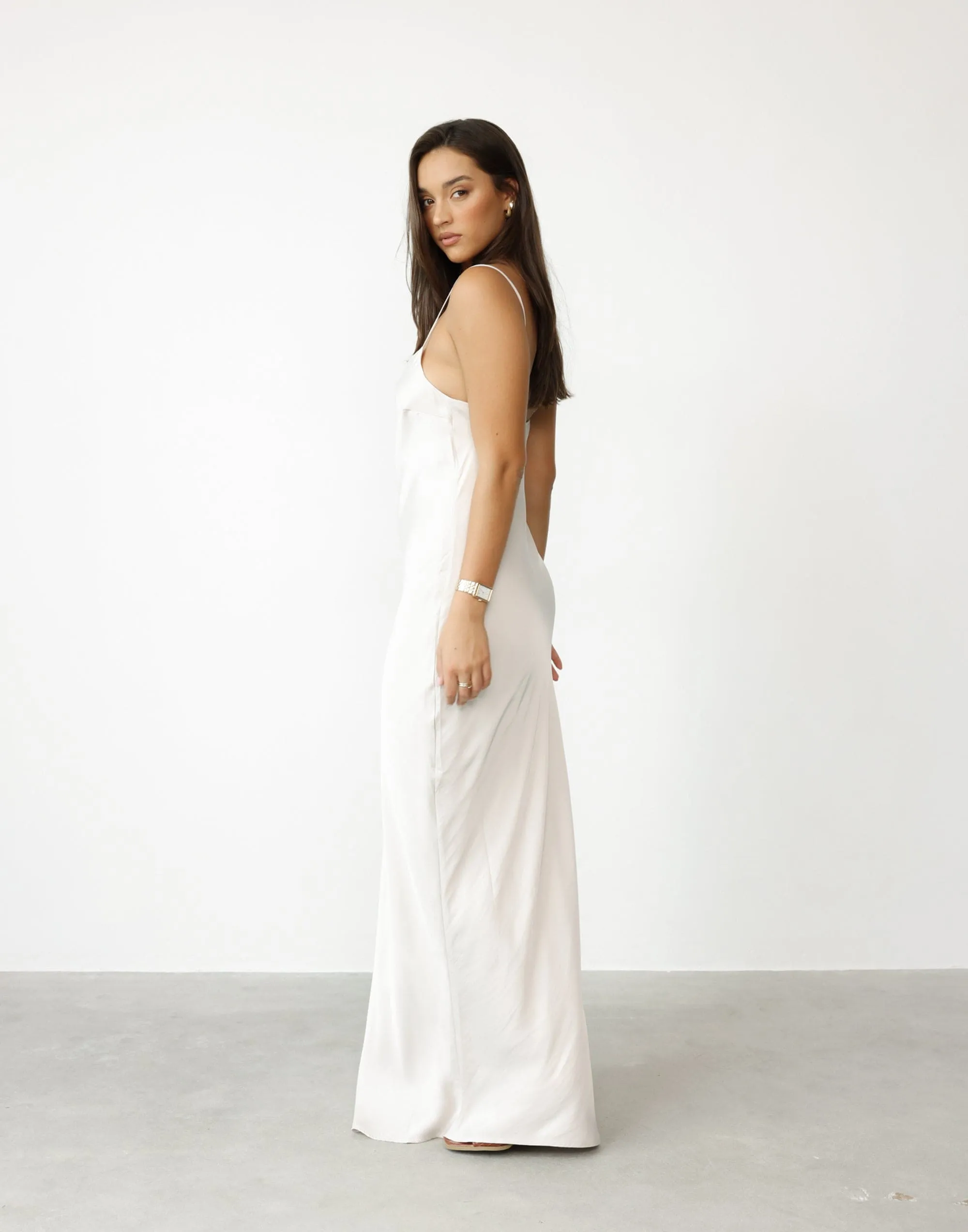 Aspen Maxi Dress (Oyster) sold by Charcoal Clothing product image thumbnail 3
