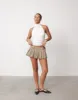 Rider Mini Skort (Stone) - By Lioness sold by Charcoal Clothing