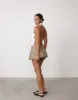 Rider Mini Skort (Stone) - By Lioness sold by Charcoal Clothing