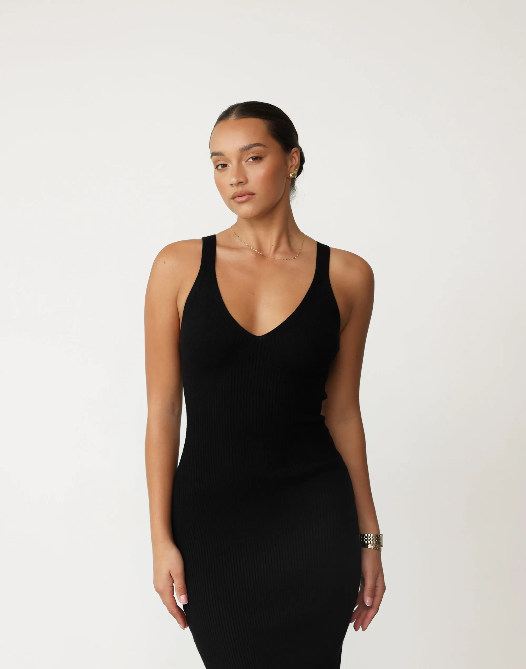 Mariam Midi Dress (Black) sold by Charcoal Clothing product image thumbnail 3