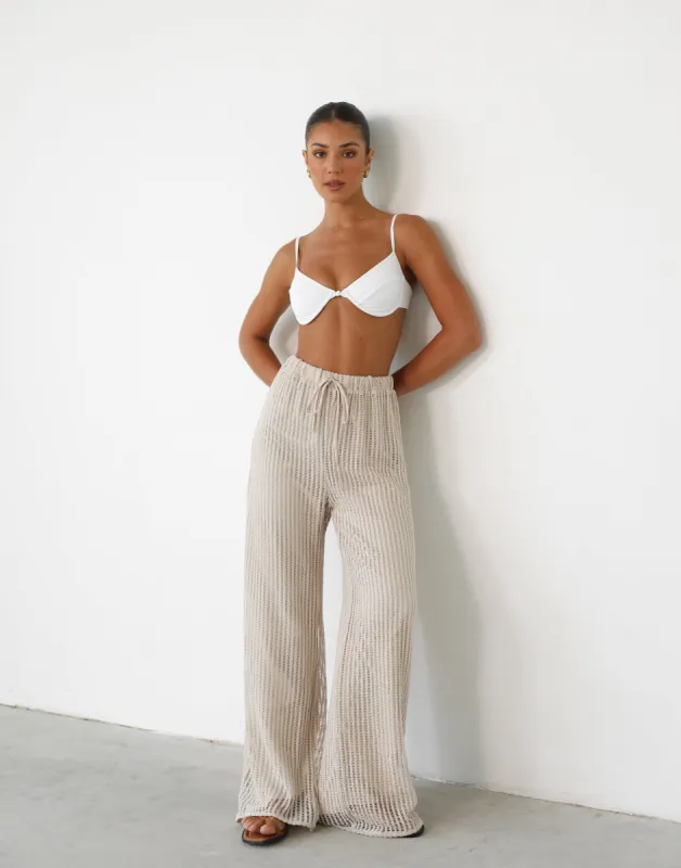 Aliyna Pants (Sand) sold by Charcoal Clothing