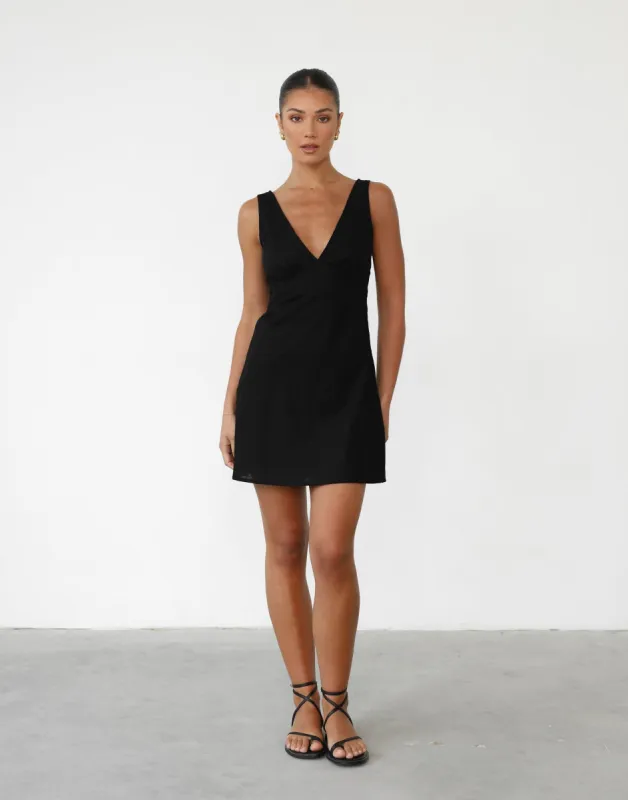 Daydream Mini Dress (Black) sold by Charcoal Clothing
