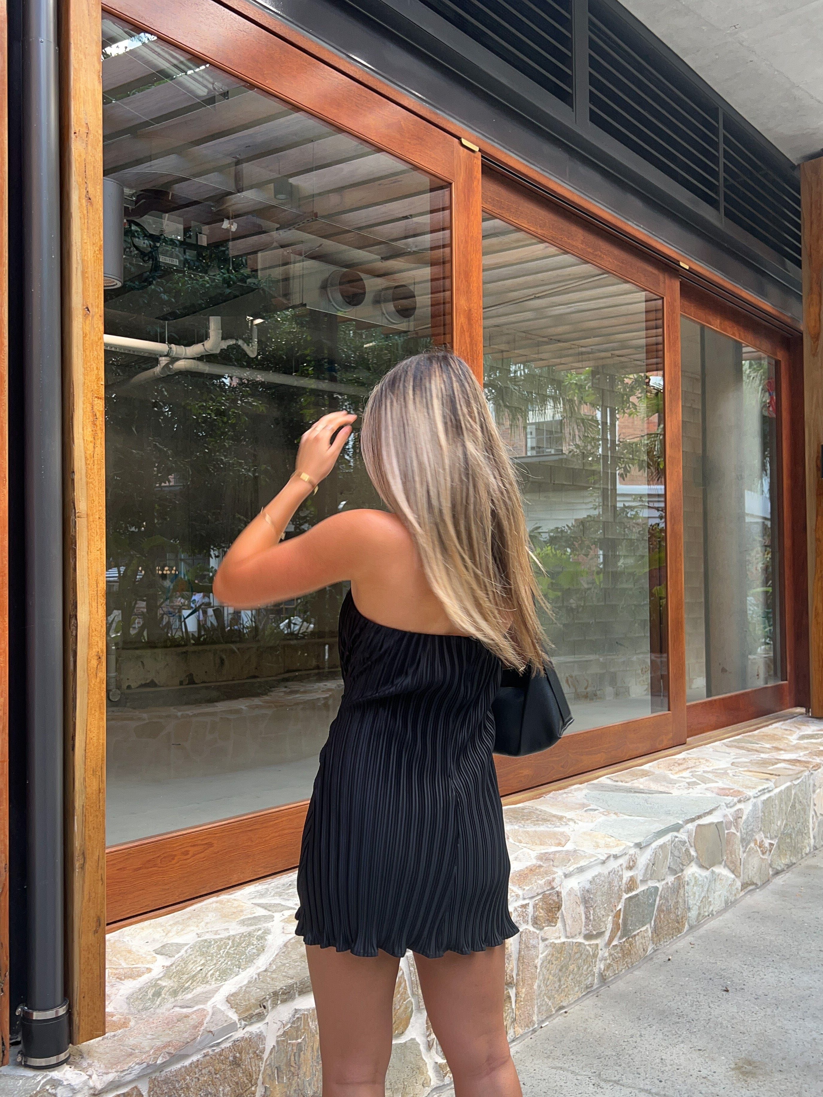 Bonita Strapless Mini Dress (Black) sold by Charcoal Clothing product image thumbnail 4