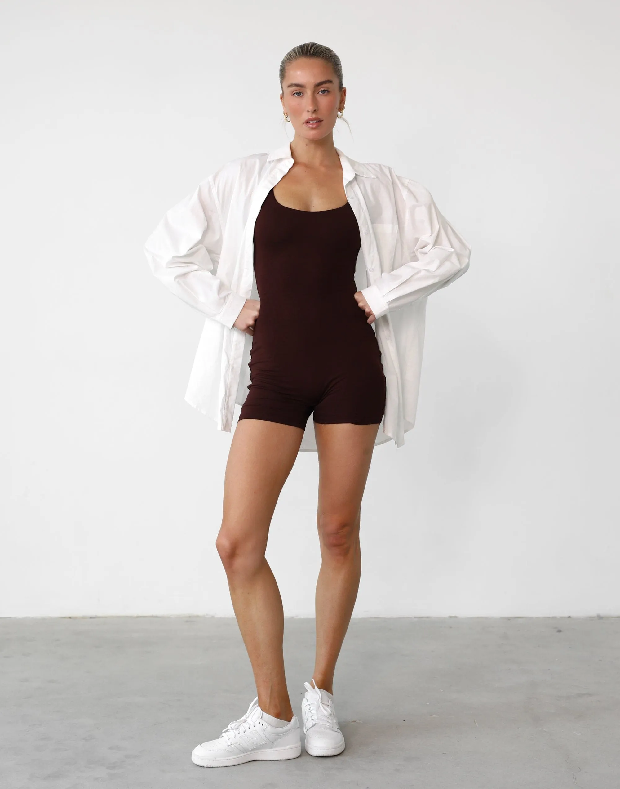 Amazia Playsuit (Cocoa) sold by Charcoal Clothing product image thumbnail 4
