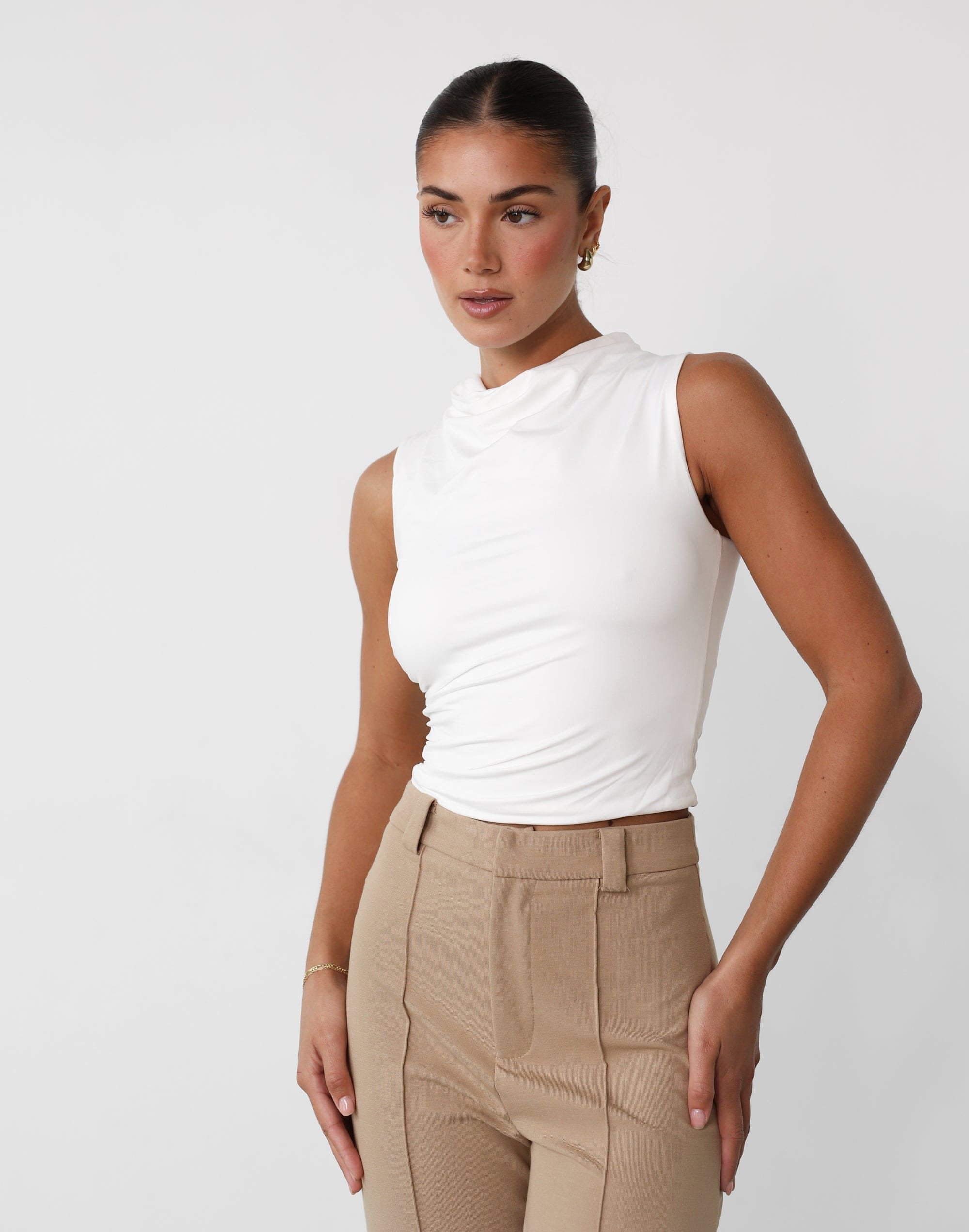 Francine Pants (Beige) sold by Charcoal Clothing product image thumbnail 4