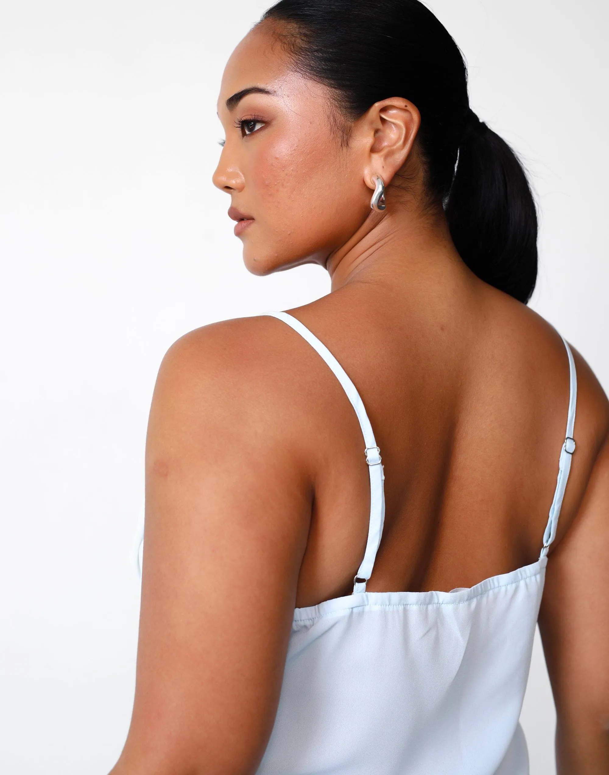 Isla Crop Top (Ice Blue) sold by Charcoal Clothing product image thumbnail 5