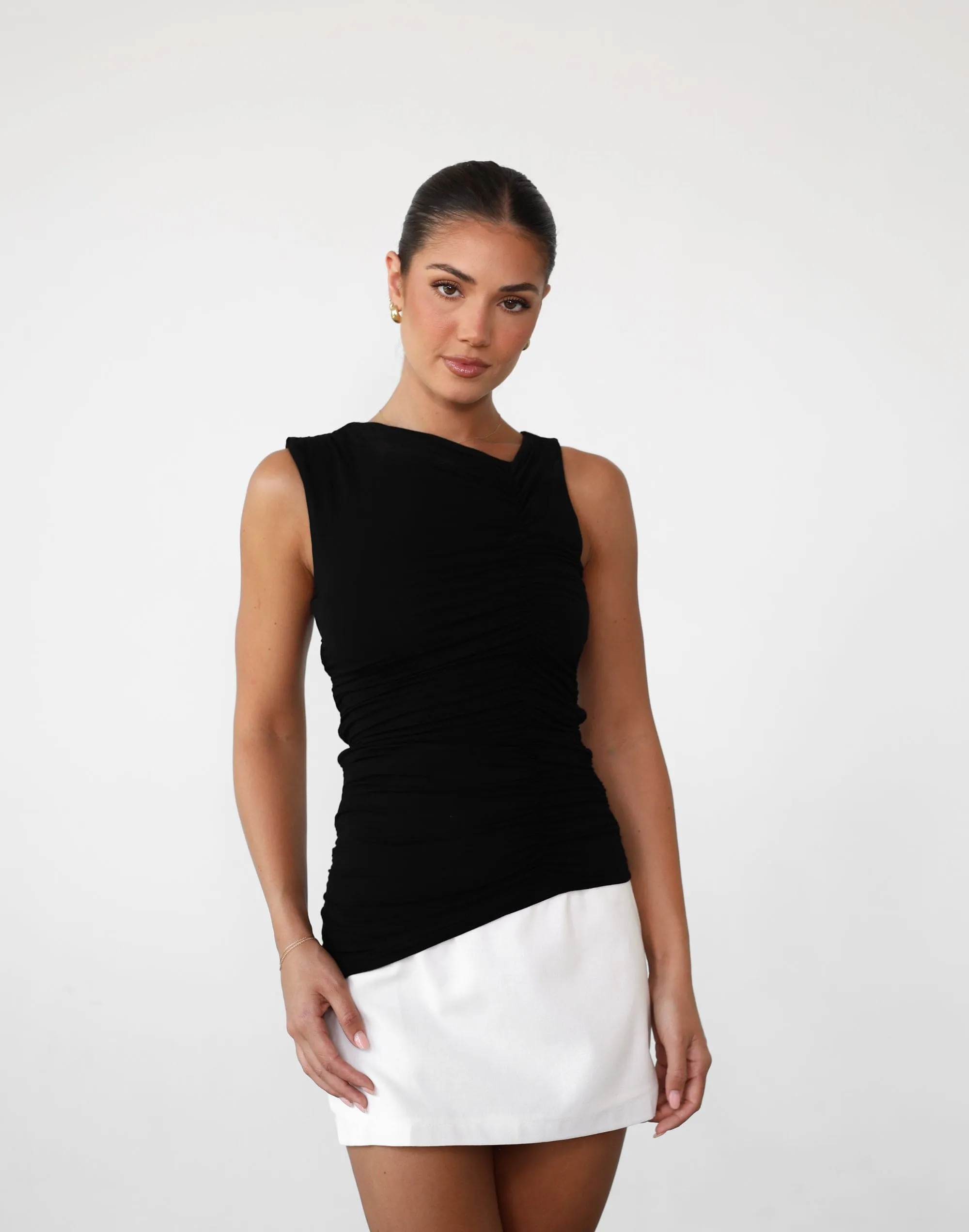 Delphine Tank Top (Black) sold by Charcoal Clothing product image thumbnail 2