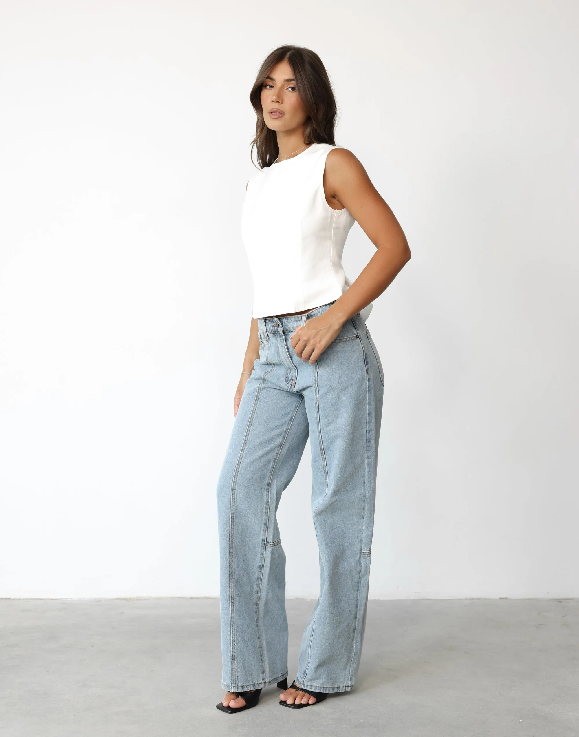 Countryside Top (Ivory) - By Lioness sold by Charcoal Clothing product image thumbnail 3