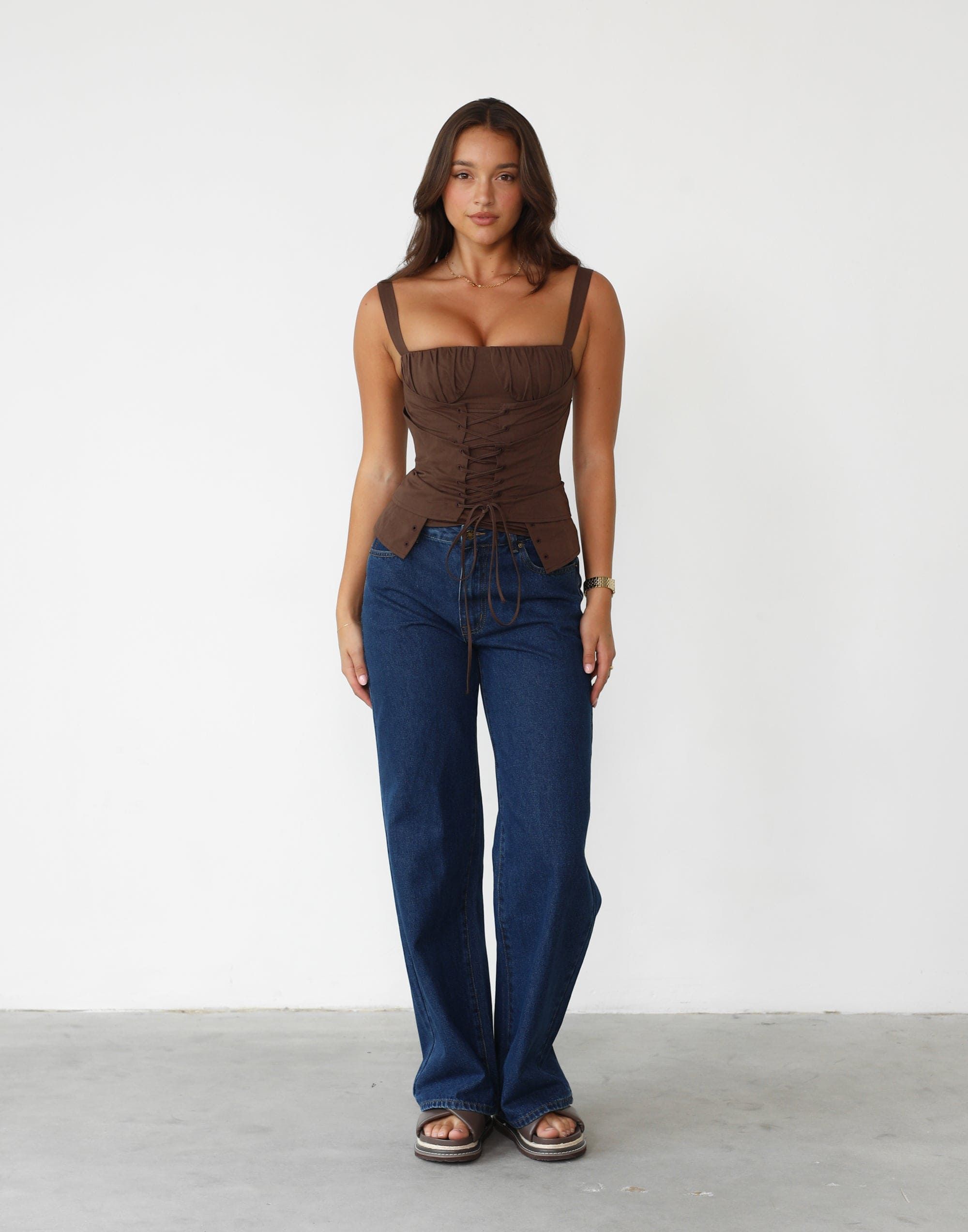 In Bloom Top (Chocolate) - By Lioness sold by Charcoal Clothing product image thumbnail 3