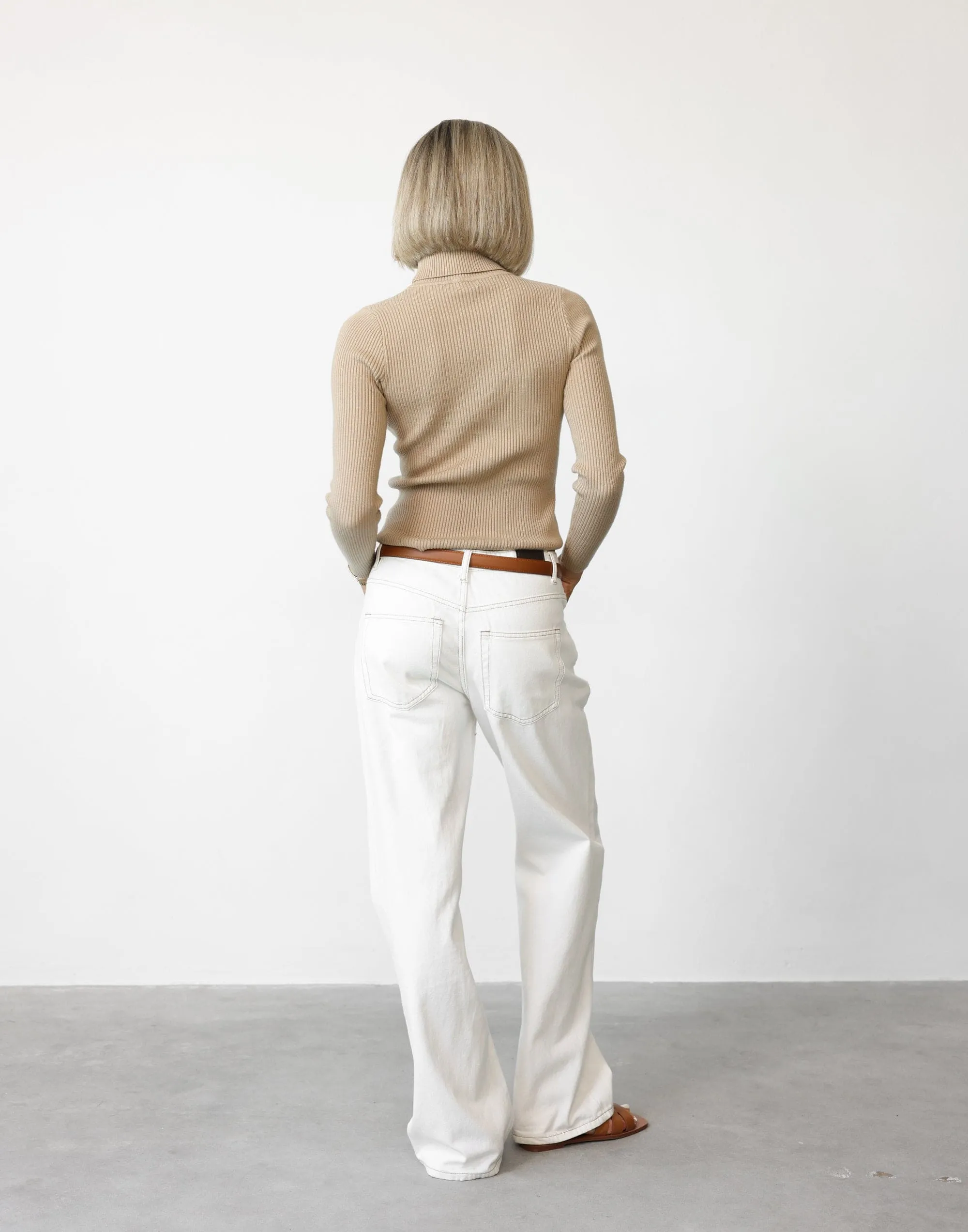 Davison Long Sleeve Top (Camel) sold by Charcoal Clothing product image thumbnail 4