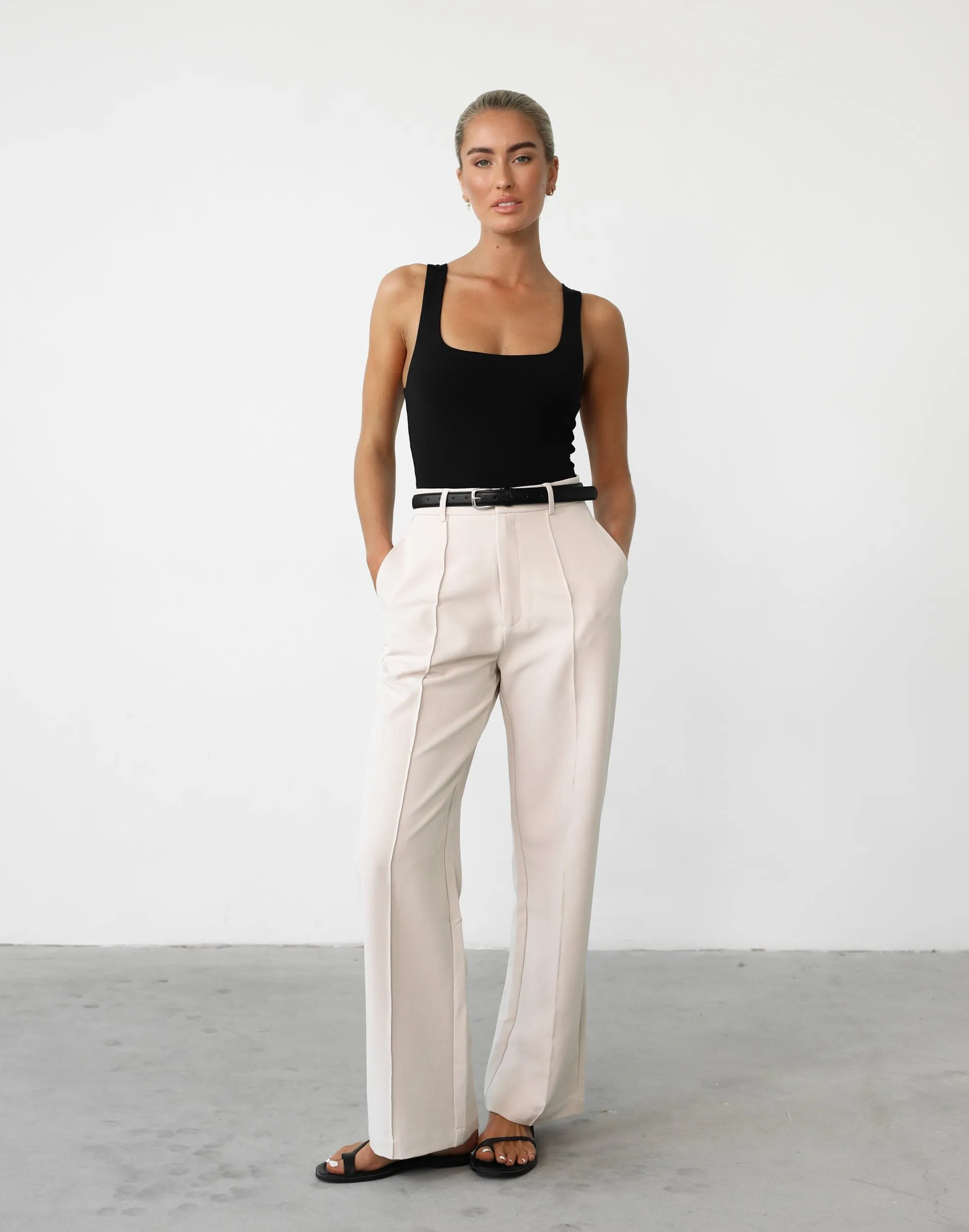 Colden Pants (Oat) sold by Charcoal Clothing product image thumbnail 4