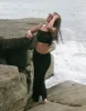 Summer Fling Crop Top (Black) sold by Charcoal Clothing
