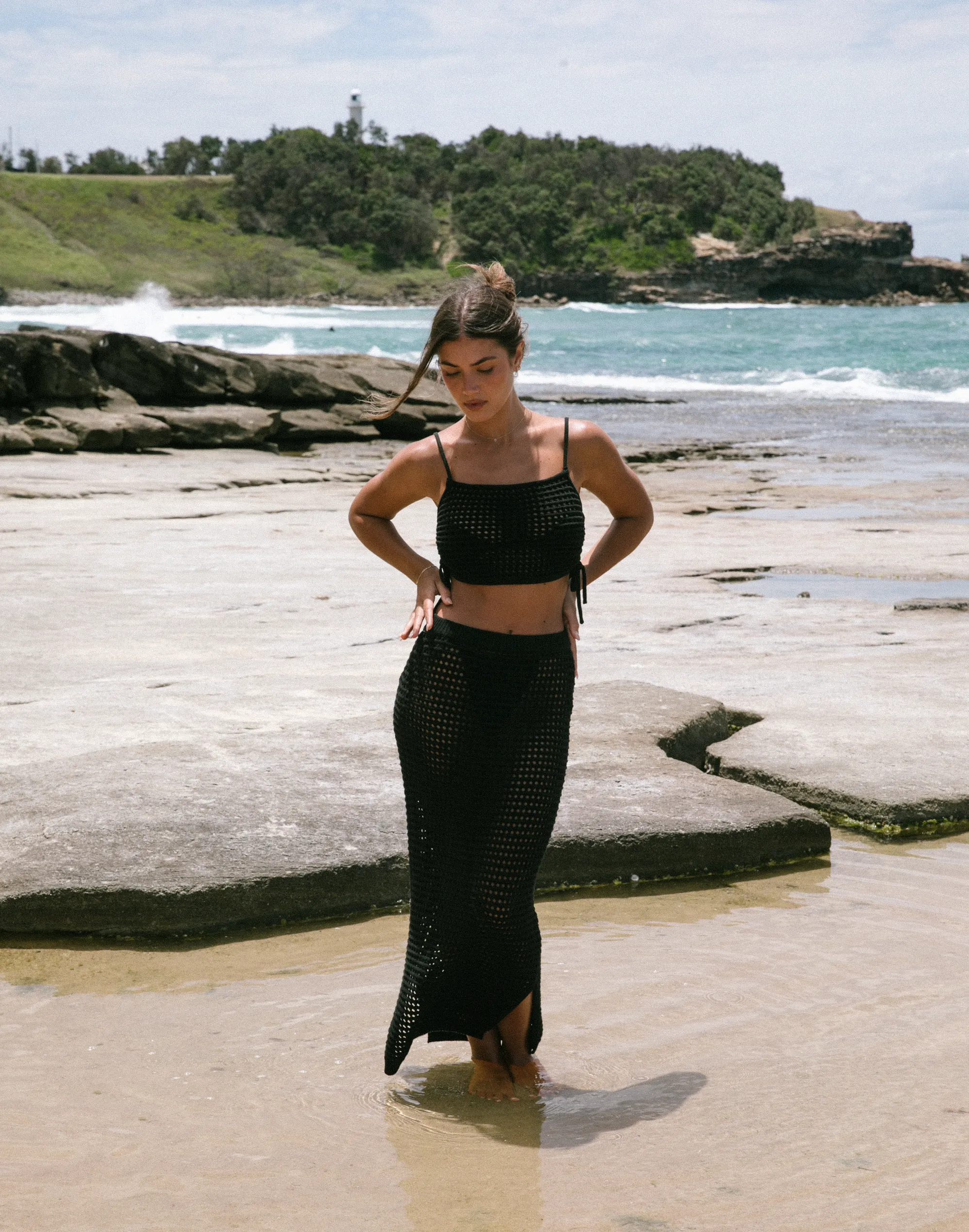 Summer Fling Crop Top (Black) sold by Charcoal Clothing product image thumbnail 5