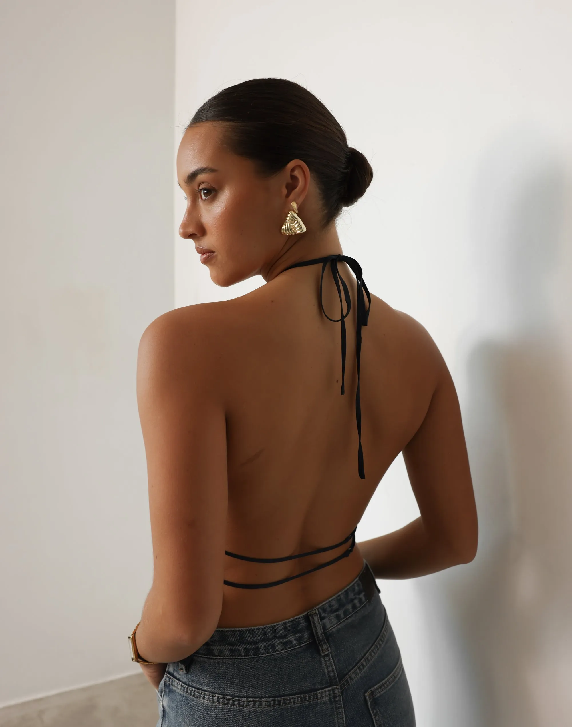 Legacy Halter Top (Navy) - By Lioness sold by Charcoal Clothing product image thumbnail 3