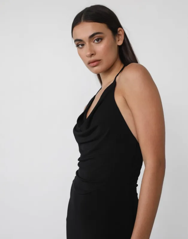 Marcella Maxi Dress (Black) sold by Charcoal Clothing