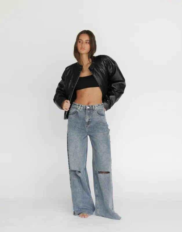 Isaiah Jacket (Black) sold by Charcoal Clothing
