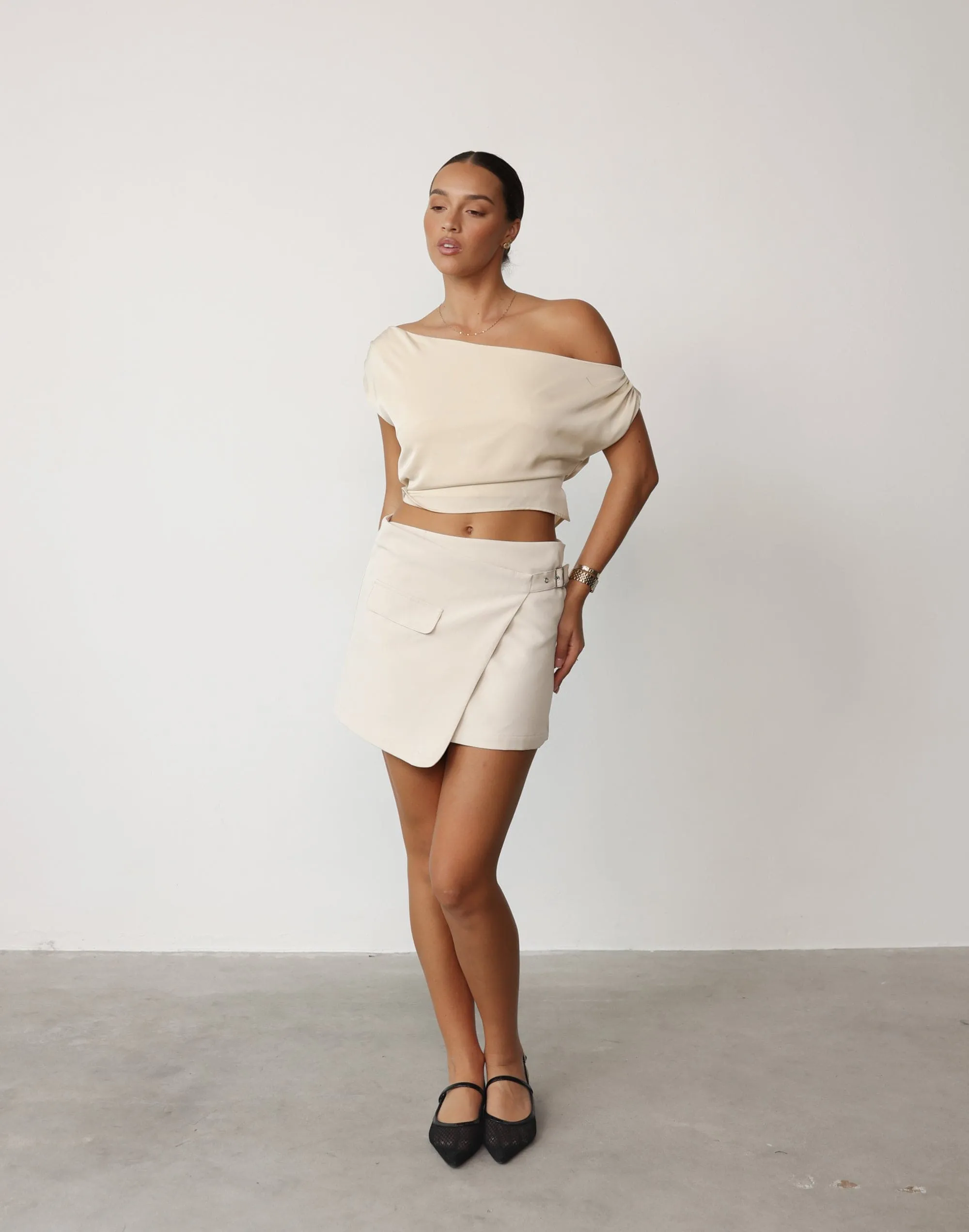 Viviana Top (Ivory) sold by Charcoal Clothing