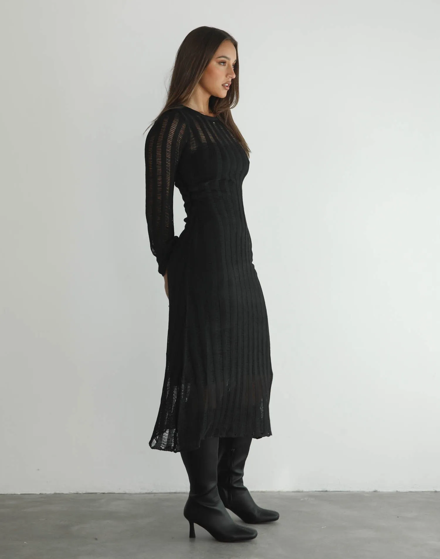 Stasey Maxi Dress (Black) sold by Charcoal Clothing product image thumbnail 4
