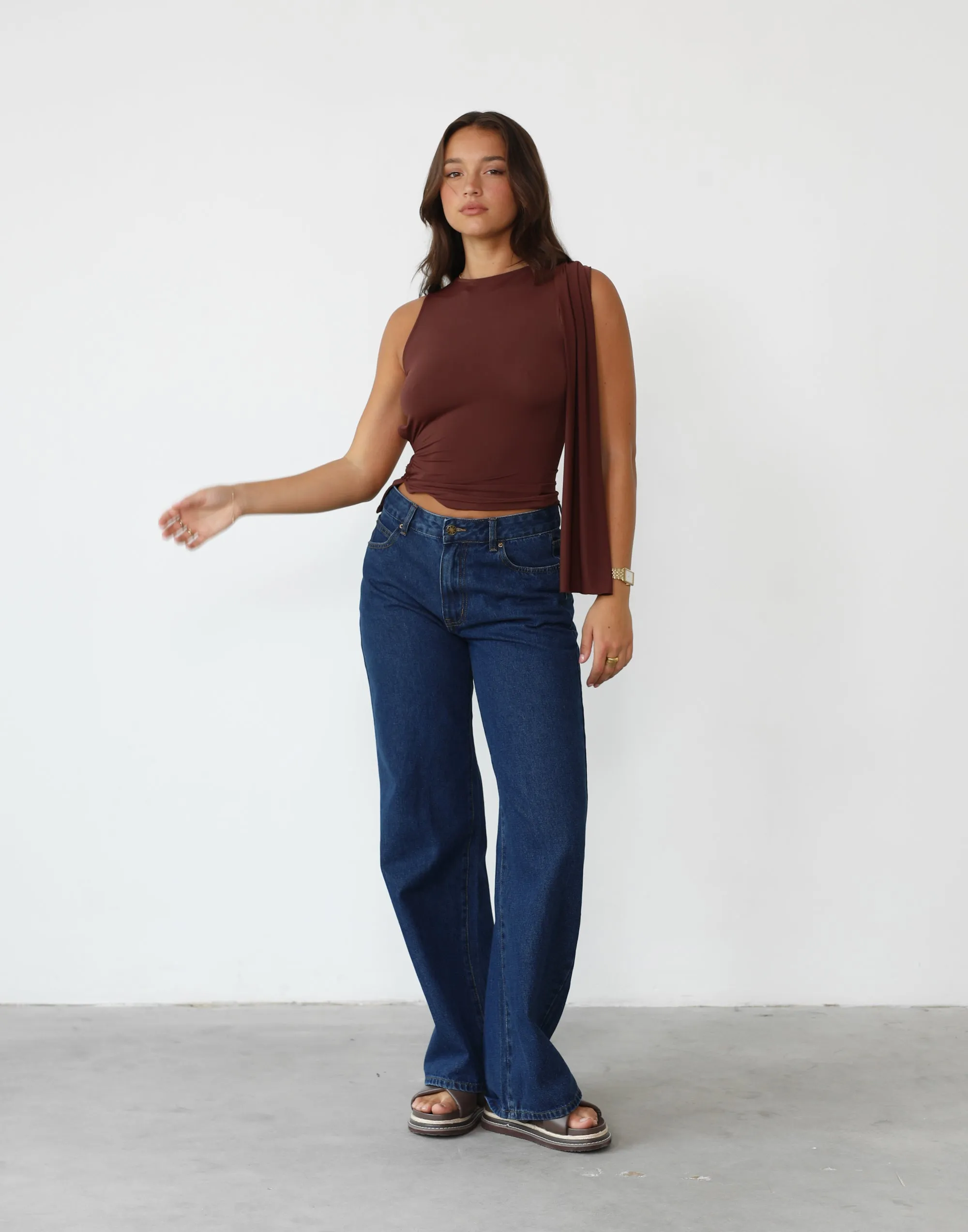 Tranquil Top (Chocolate) - By Lioness sold by Charcoal Clothing product image thumbnail 3