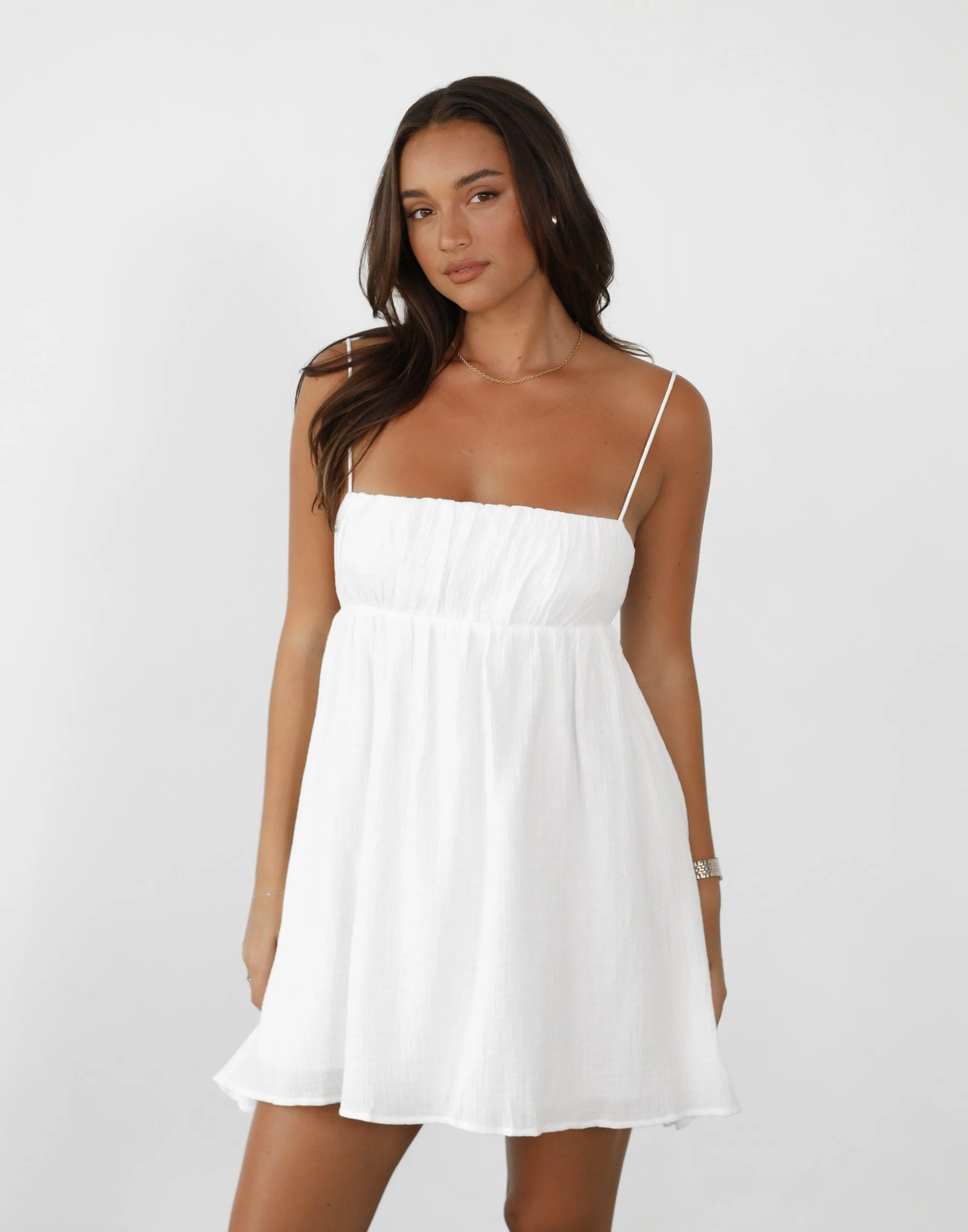 Imelda Mini Dress (White) sold by Charcoal Clothing product image thumbnail 4