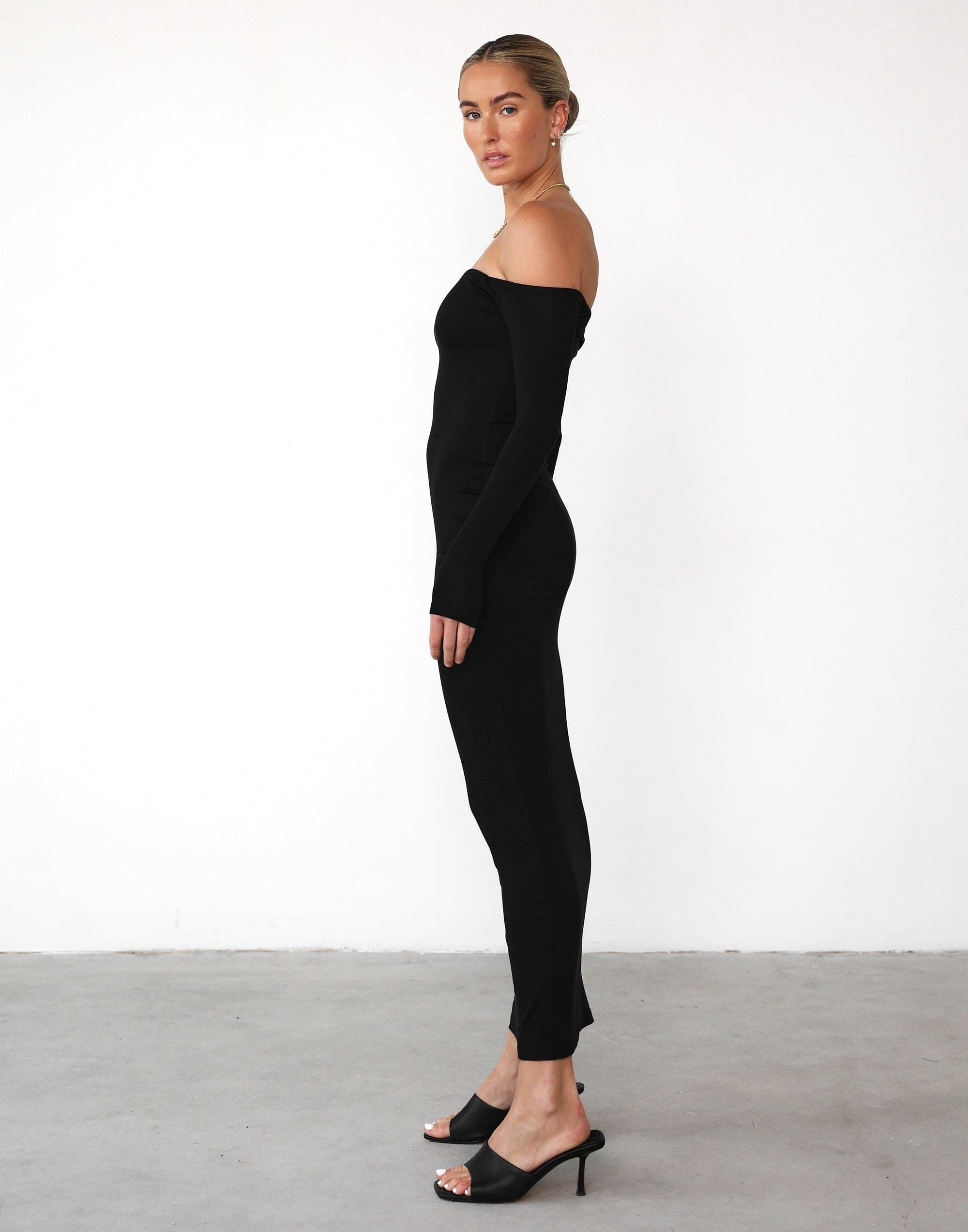 Iris Maxi Dress (Black) sold by Charcoal Clothing product image thumbnail 4