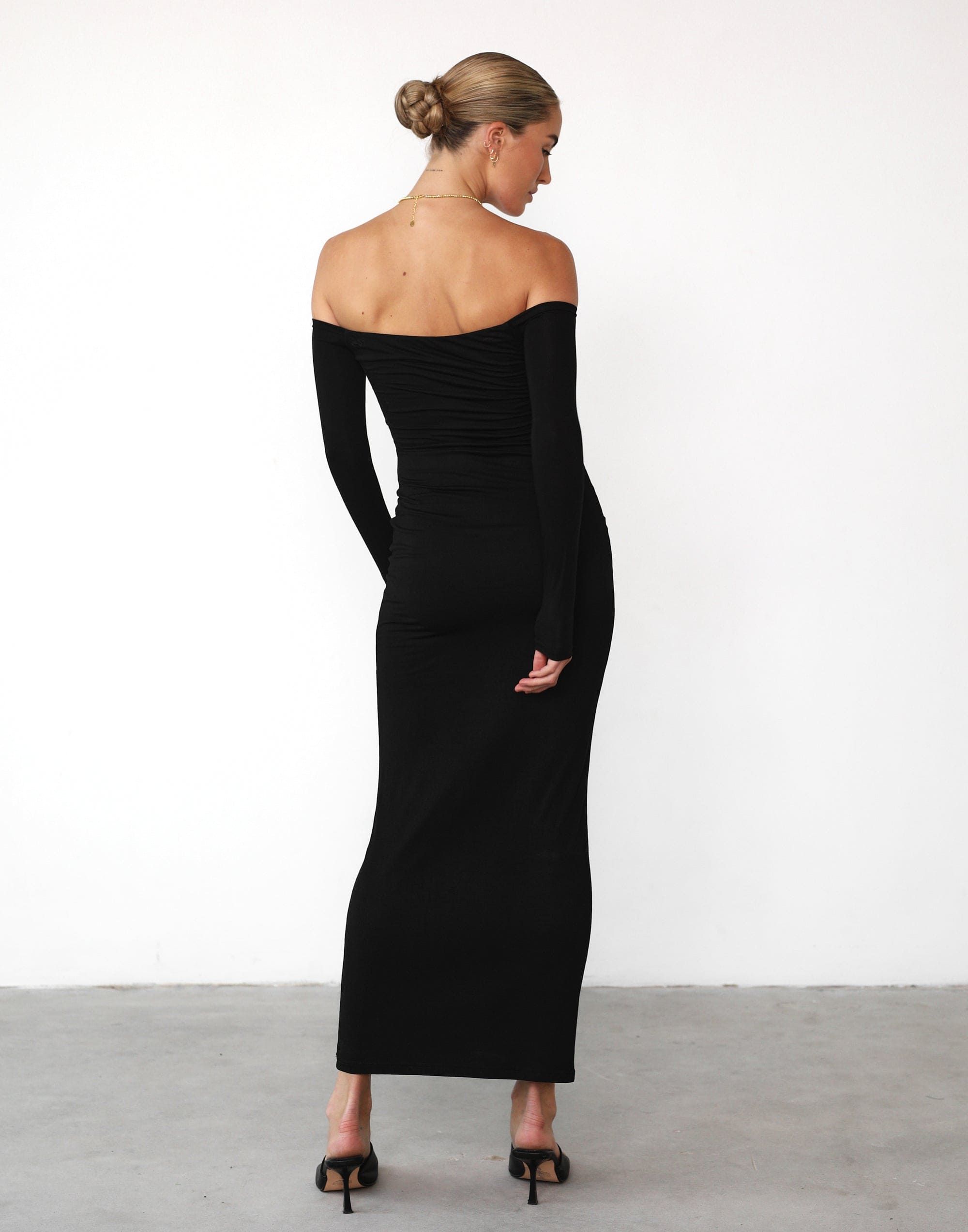 Iris Maxi Dress (Black) sold by Charcoal Clothing product image thumbnail 3