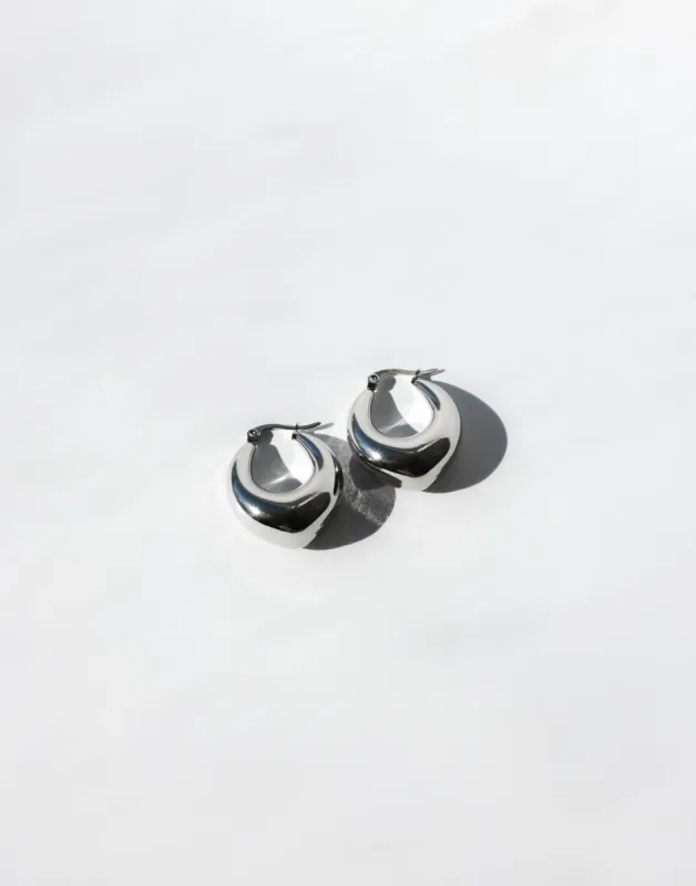 Risha Earrings (Silver) sold by Charcoal Clothing