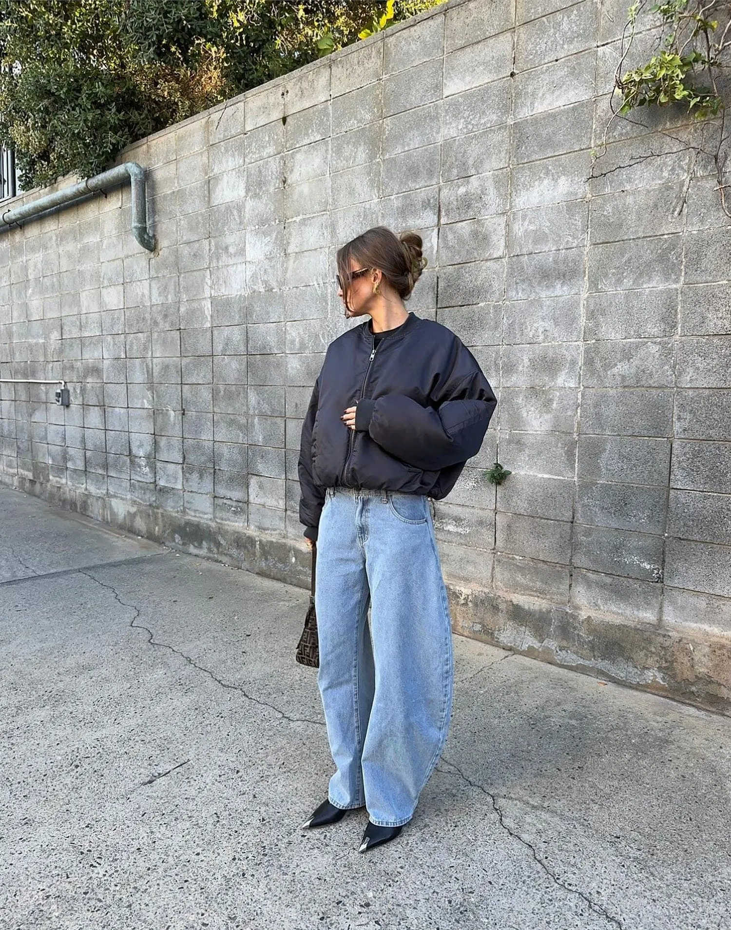 Horseshoe Jean (Washed Blue) - By Lioness sold by Charcoal Clothing