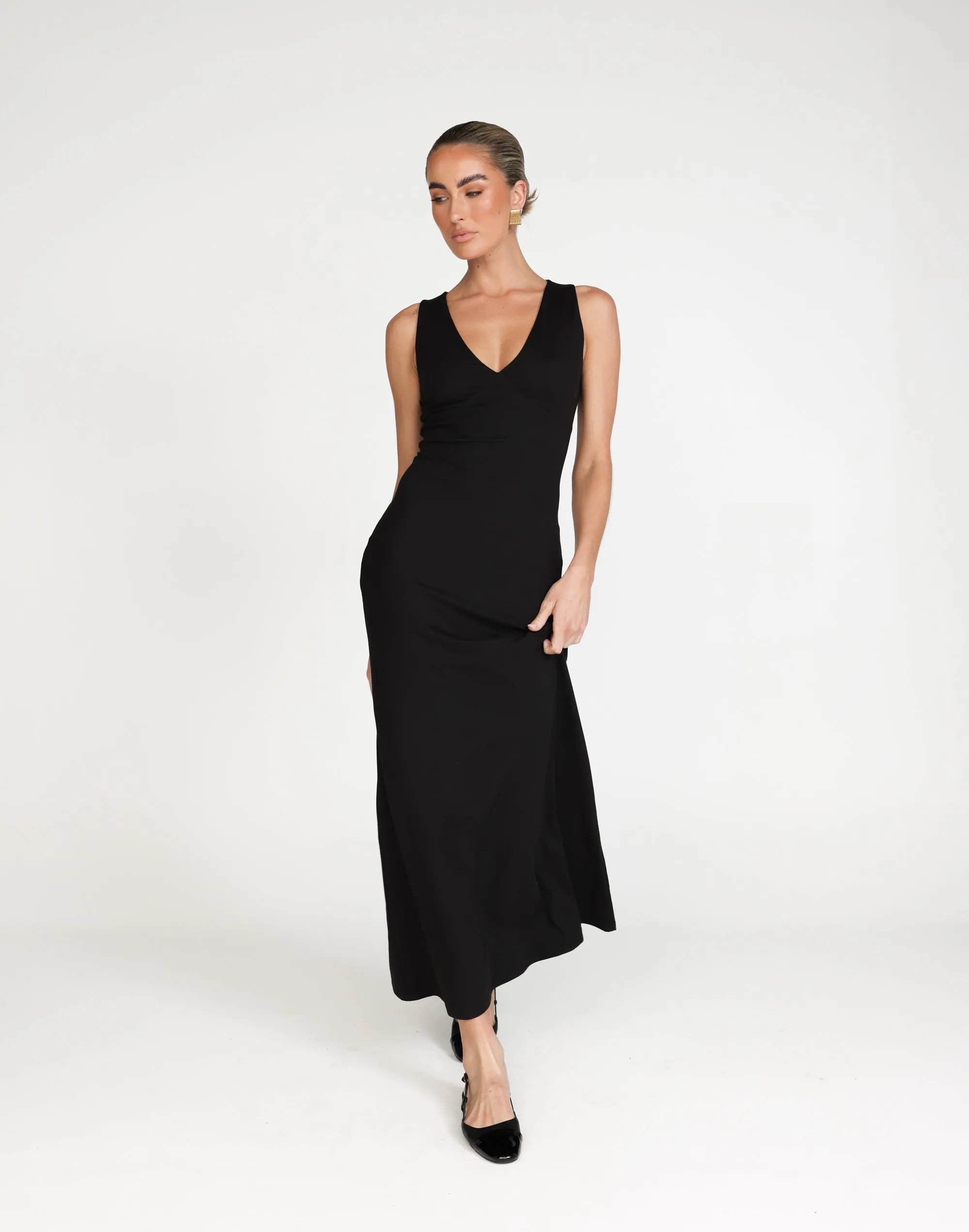 Zira Maxi Dress (Black) sold by Charcoal Clothing product image thumbnail 5