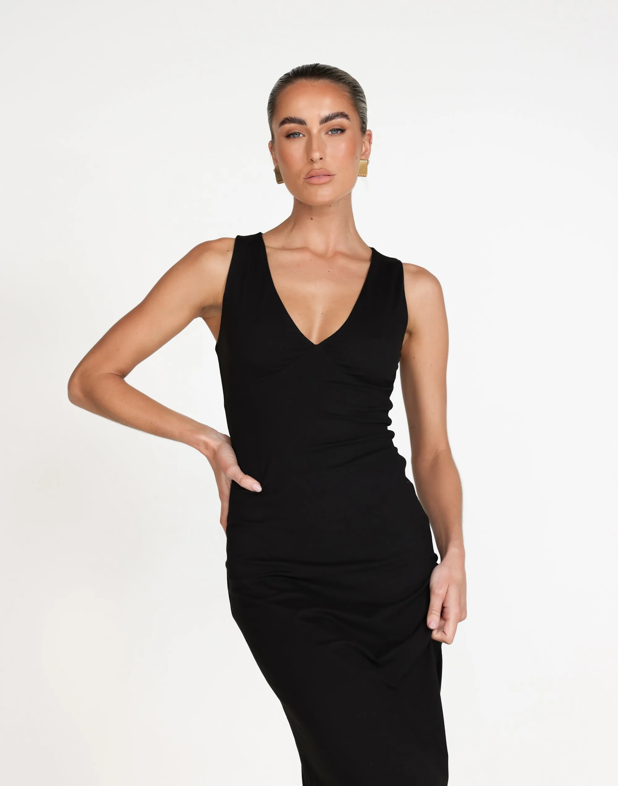 Zira Maxi Dress (Black) sold by Charcoal Clothing product image thumbnail 3