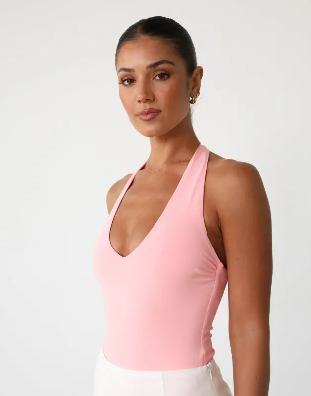 Amira Bodysuit (Soft Pink) sold by Charcoal Clothing