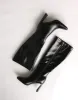 Elliana Boots (Black Shimmer) - By Billini sold by Charcoal Clothing