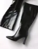 Elliana Boots (Black Shimmer) - By Billini sold by Charcoal Clothing