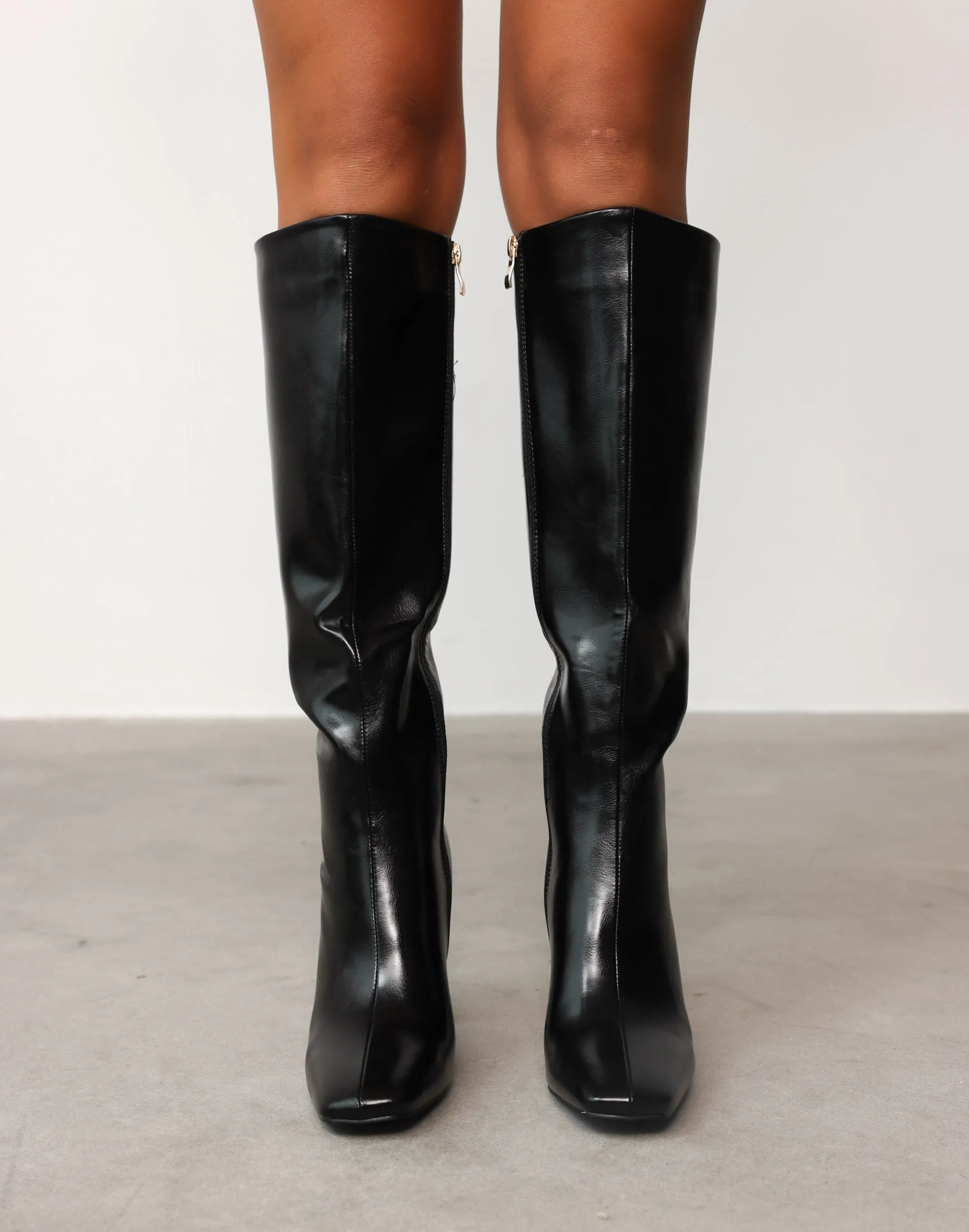 Elliana Boots (Black Shimmer) - By Billini sold by Charcoal Clothing product image thumbnail 4
