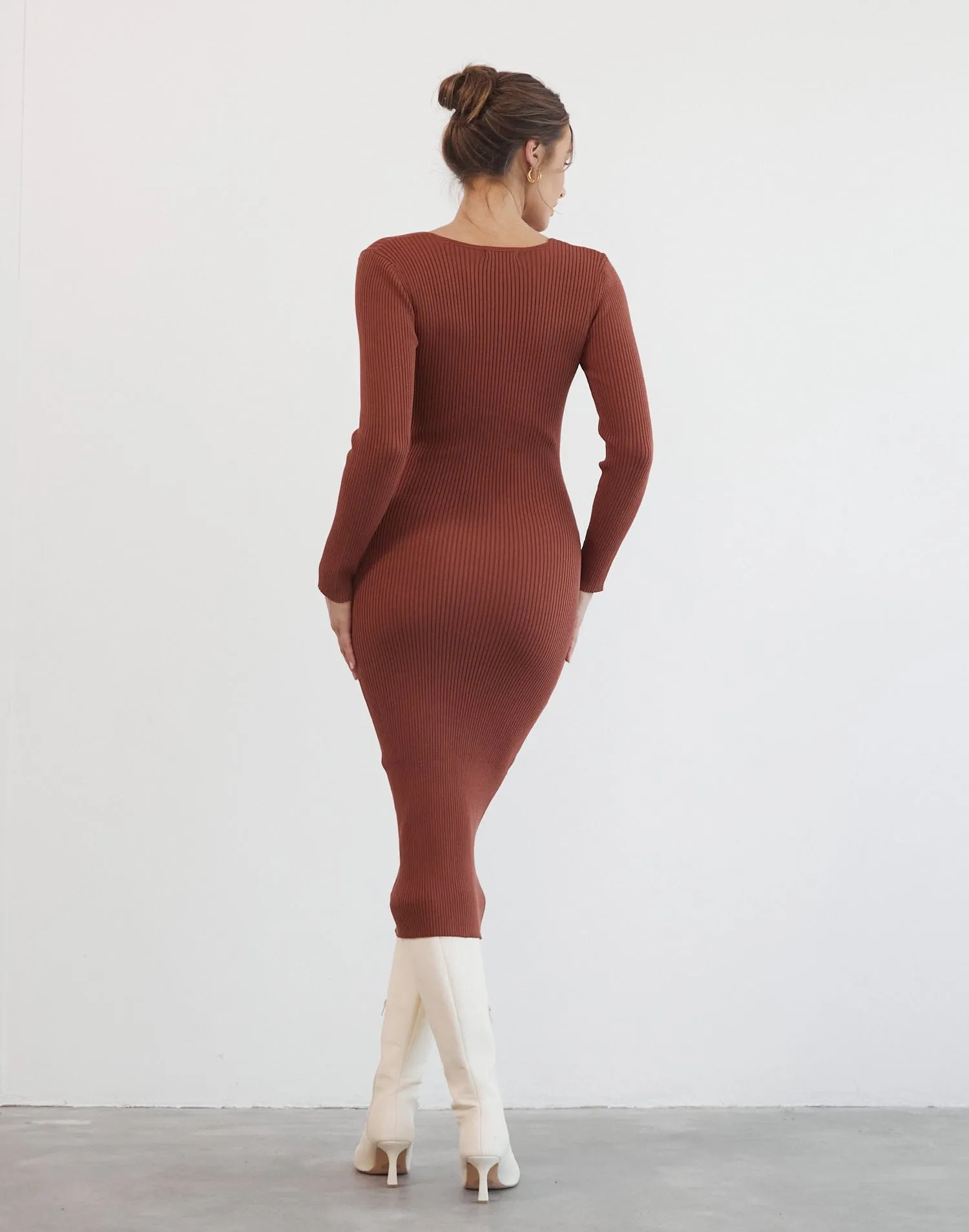 Pavel Maxi Dress (Rust) sold by Charcoal Clothing product image thumbnail 3