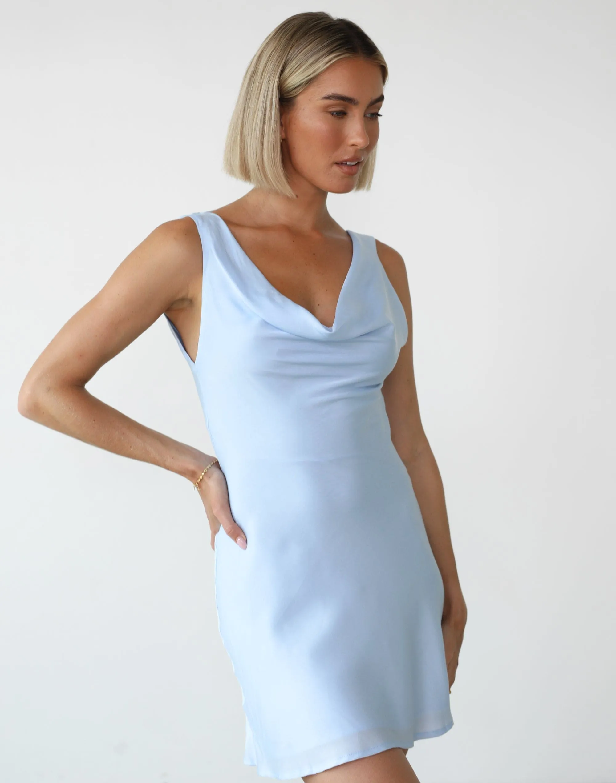 Imogen Mini Dress (Sky) sold by Charcoal Clothing product image thumbnail 4