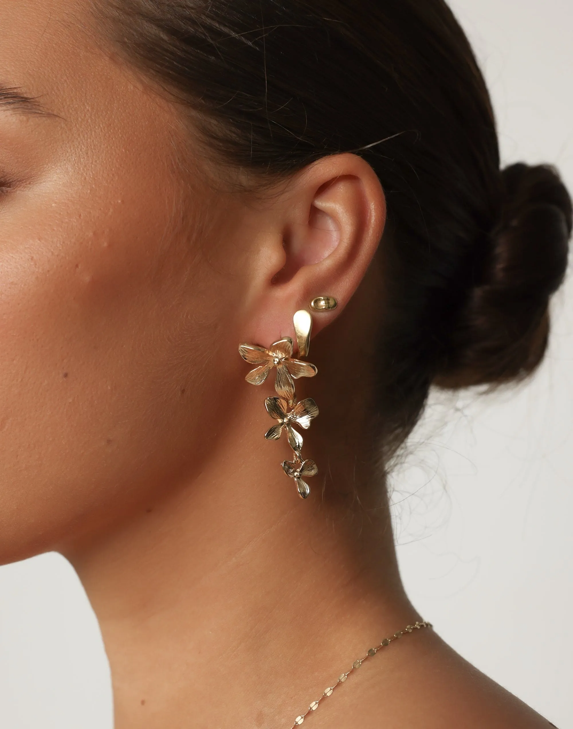 Kalina Earrings (Gold) sold by Charcoal Clothing product image thumbnail 2