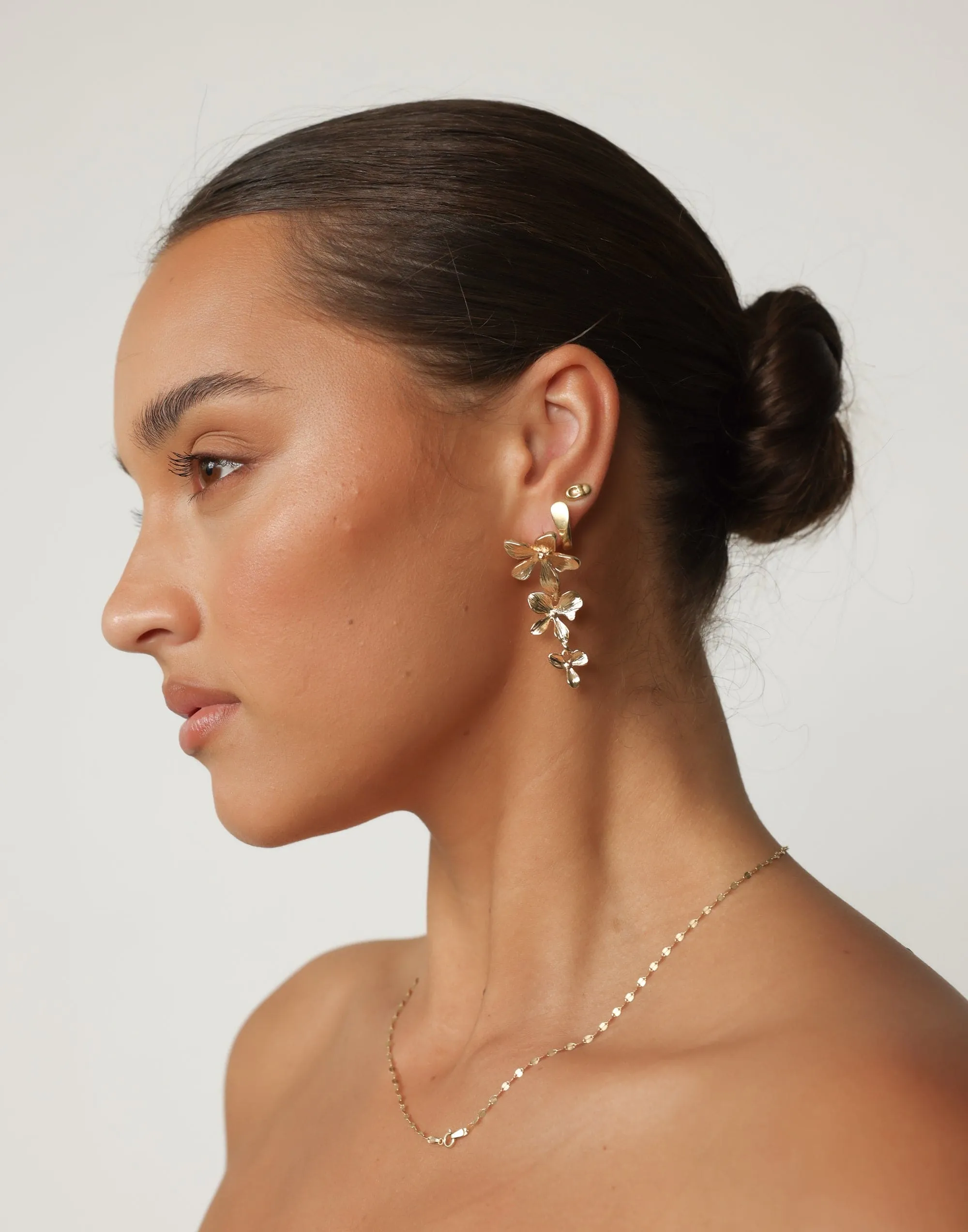 Kalina Earrings (Gold) sold by Charcoal Clothing