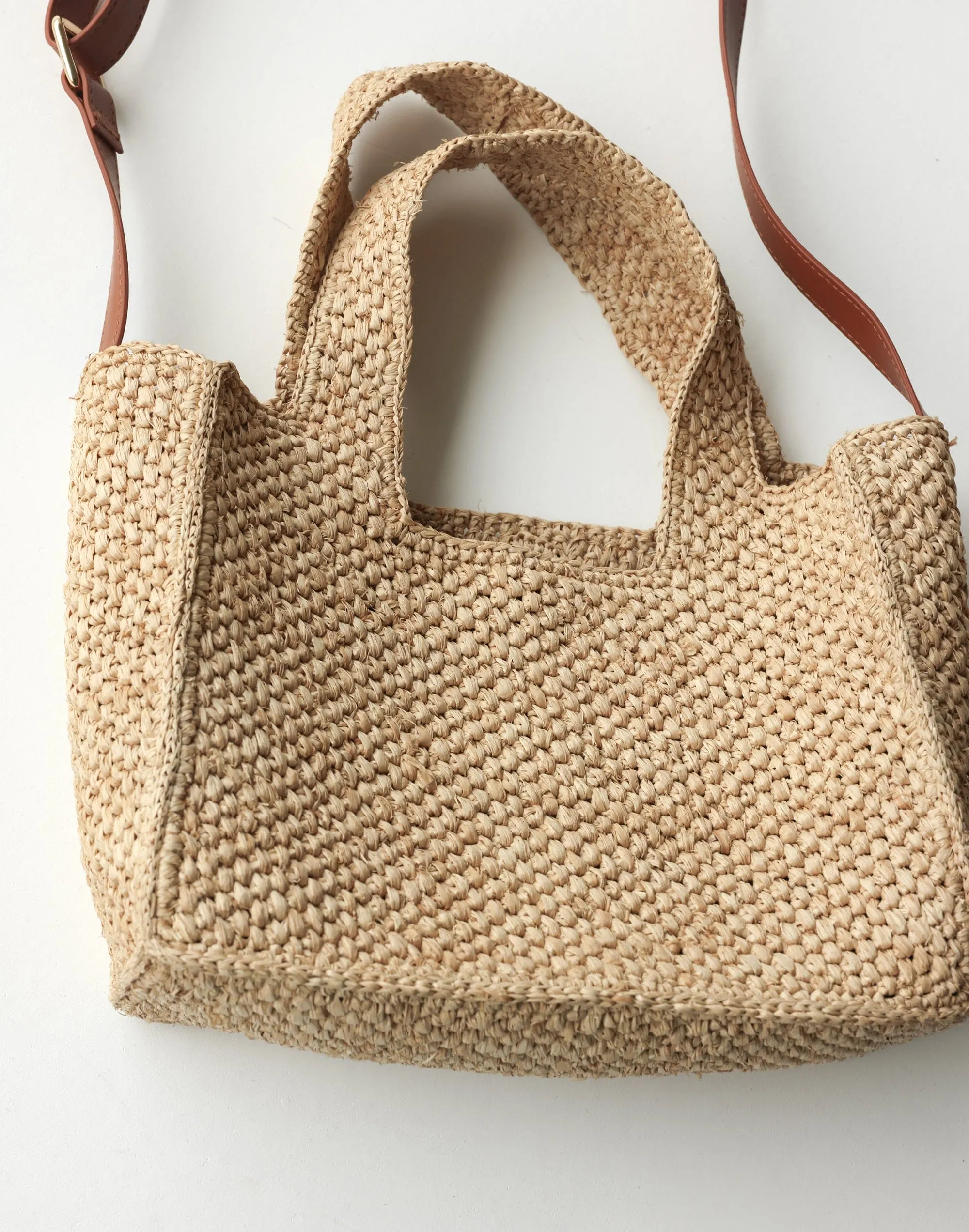Vashti Handle Bag (Natural Raffia) - By Billini sold by Charcoal Clothing product image thumbnail 3