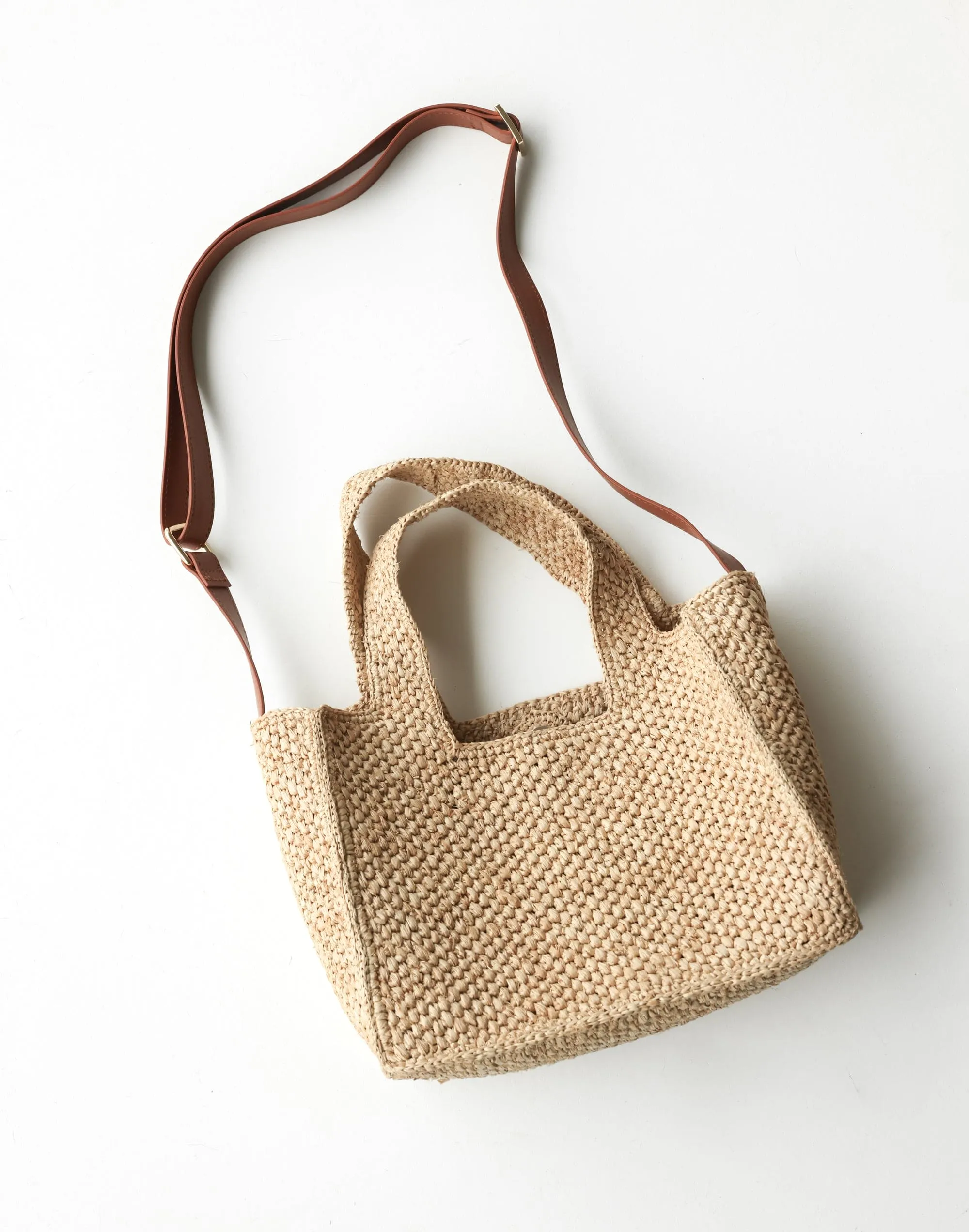Vashti Handle Bag (Natural Raffia) - By Billini sold by Charcoal Clothing product image thumbnail 2