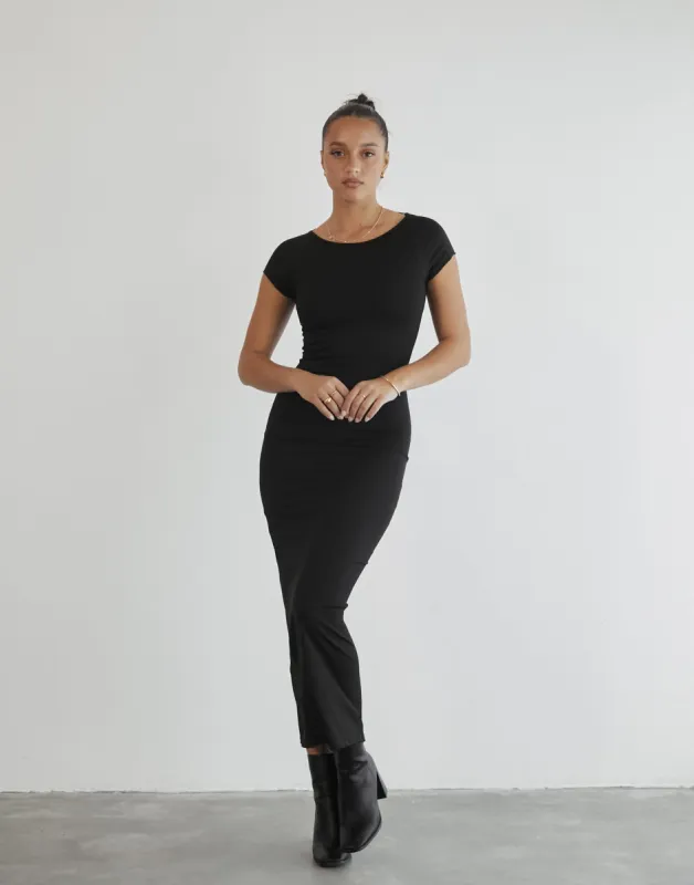 Zoella Maxi Dress (Black) sold by Charcoal Clothing