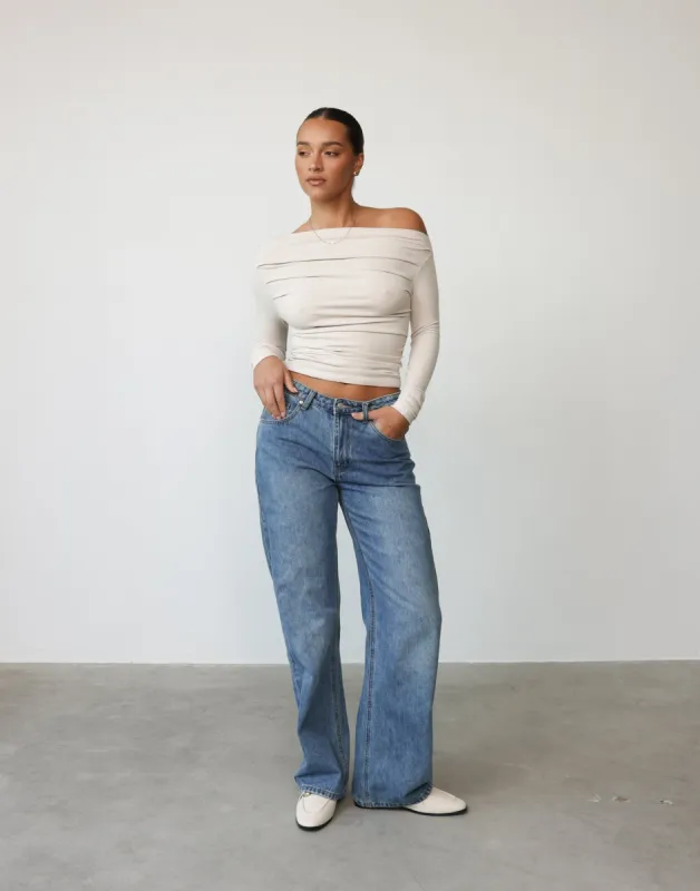 Alyanna Top (Pearl) sold by Charcoal Clothing