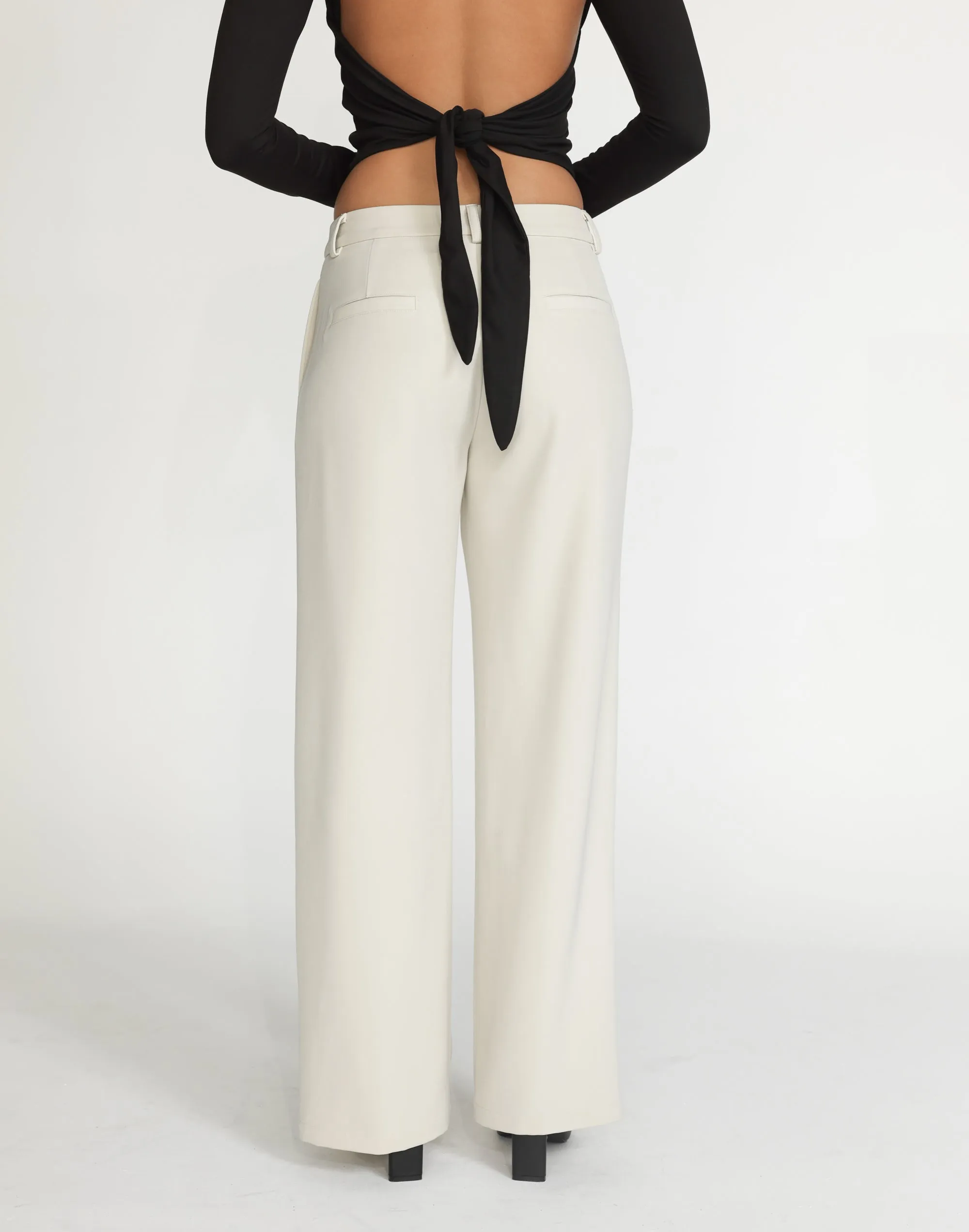 Alayna Pants (Oat) sold by Charcoal Clothing product image thumbnail 5