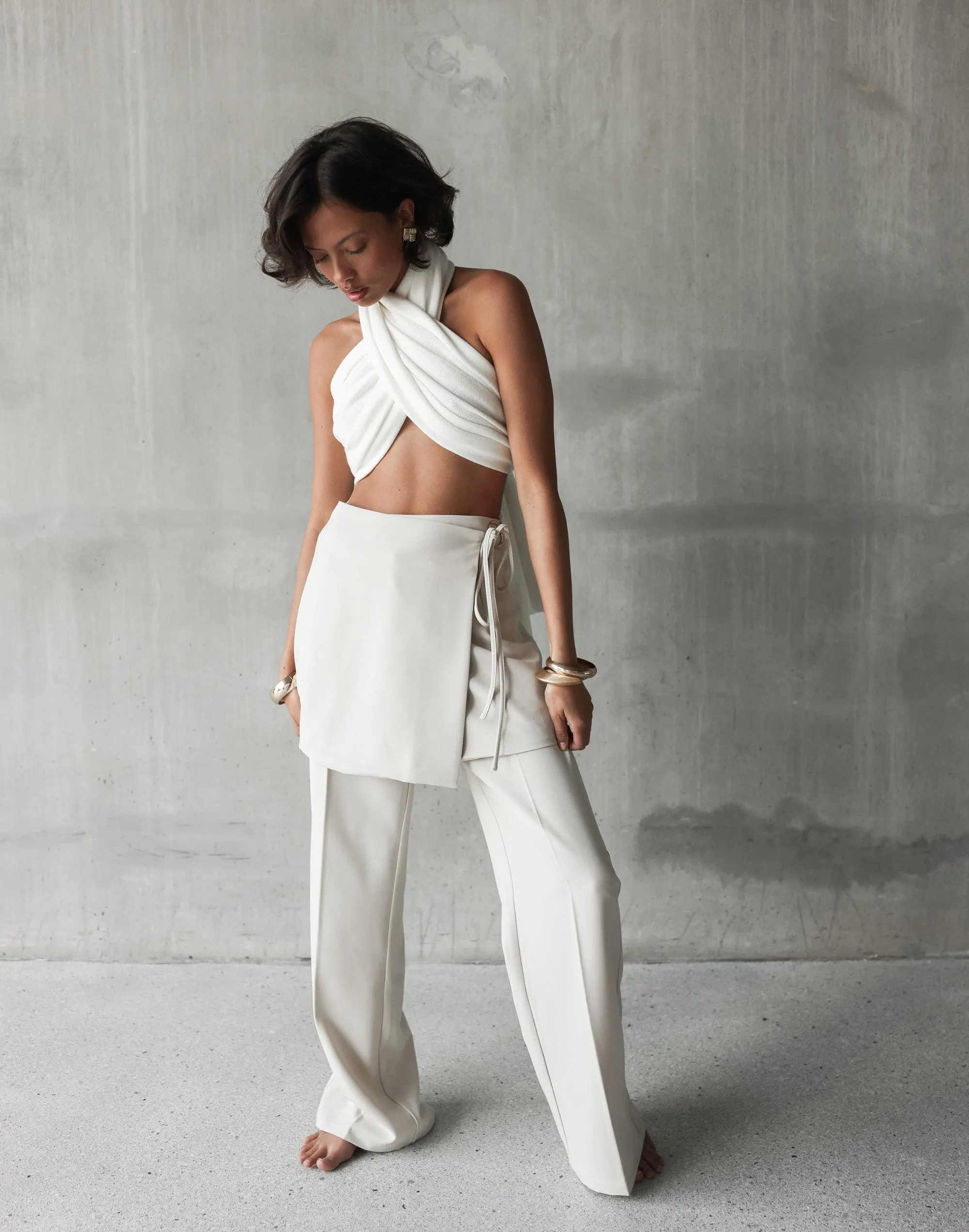 Alayna Pants (Oat) sold by Charcoal Clothing product image thumbnail 4