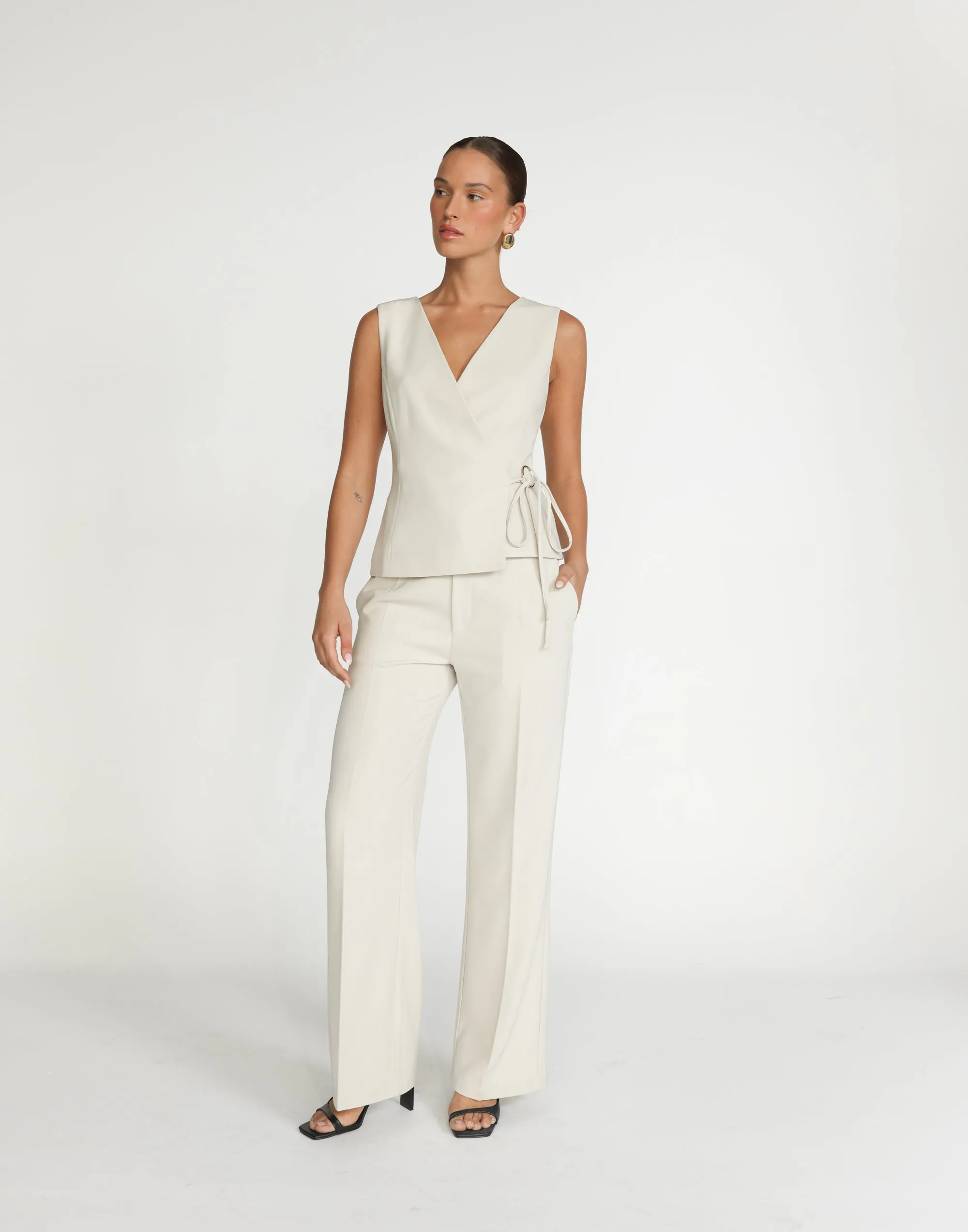 Alayna Pants (Oat) sold by Charcoal Clothing product image thumbnail 3